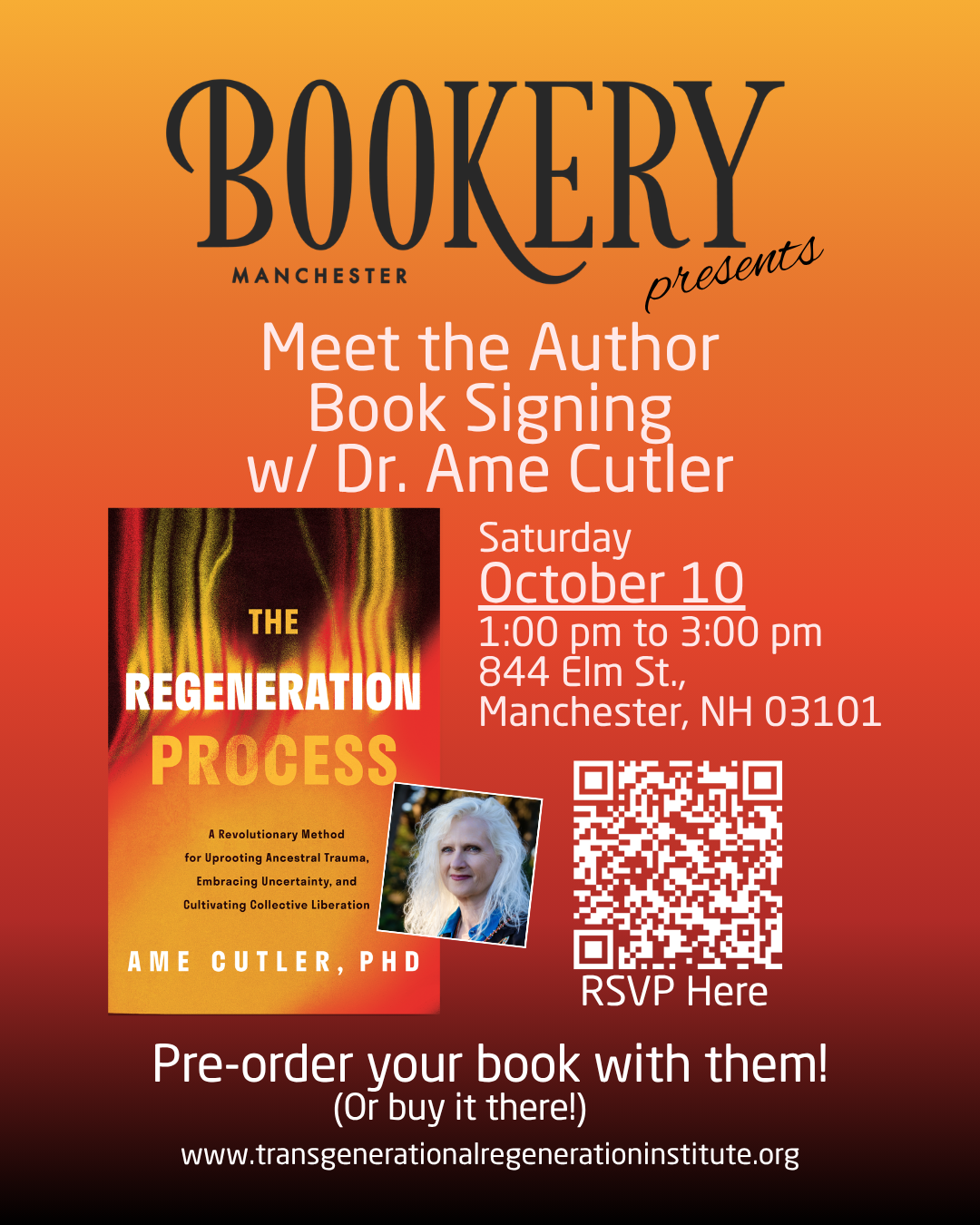 Meet the Author &amp; Book Signing in Manchester, NH