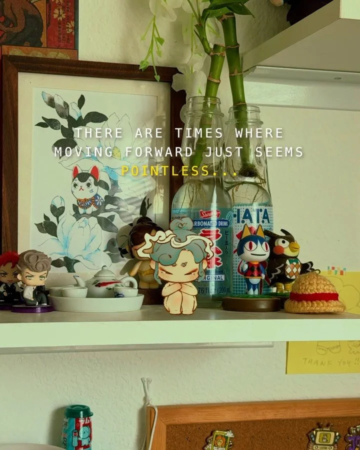 This year has been a tremendous roller coaster of ups and downs, and truthfully I still feel lost and and a little hopeless most times. But I&rsquo;m still trying, and I hope that by continuing to share my story and feelings through my art, it will g