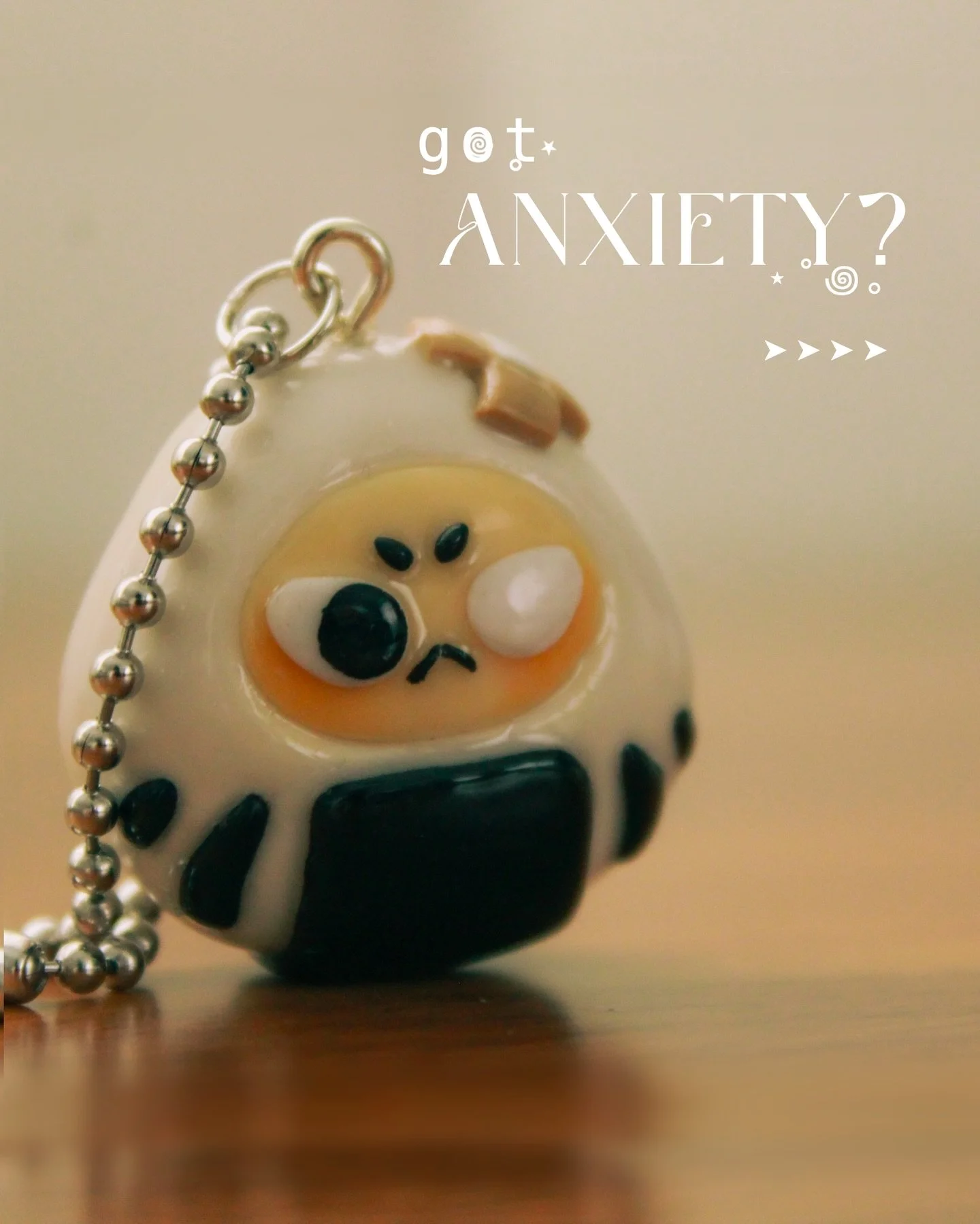 Onigiri x Daruma worry stones to keep you calm as you achieve your goals!🍙⋆˚꩜｡

Have you set your goals this year? Sometimes it&rsquo;s a little daunting, trying new things and facing new challenges.

When it comes to anxiety inducing situations, I&