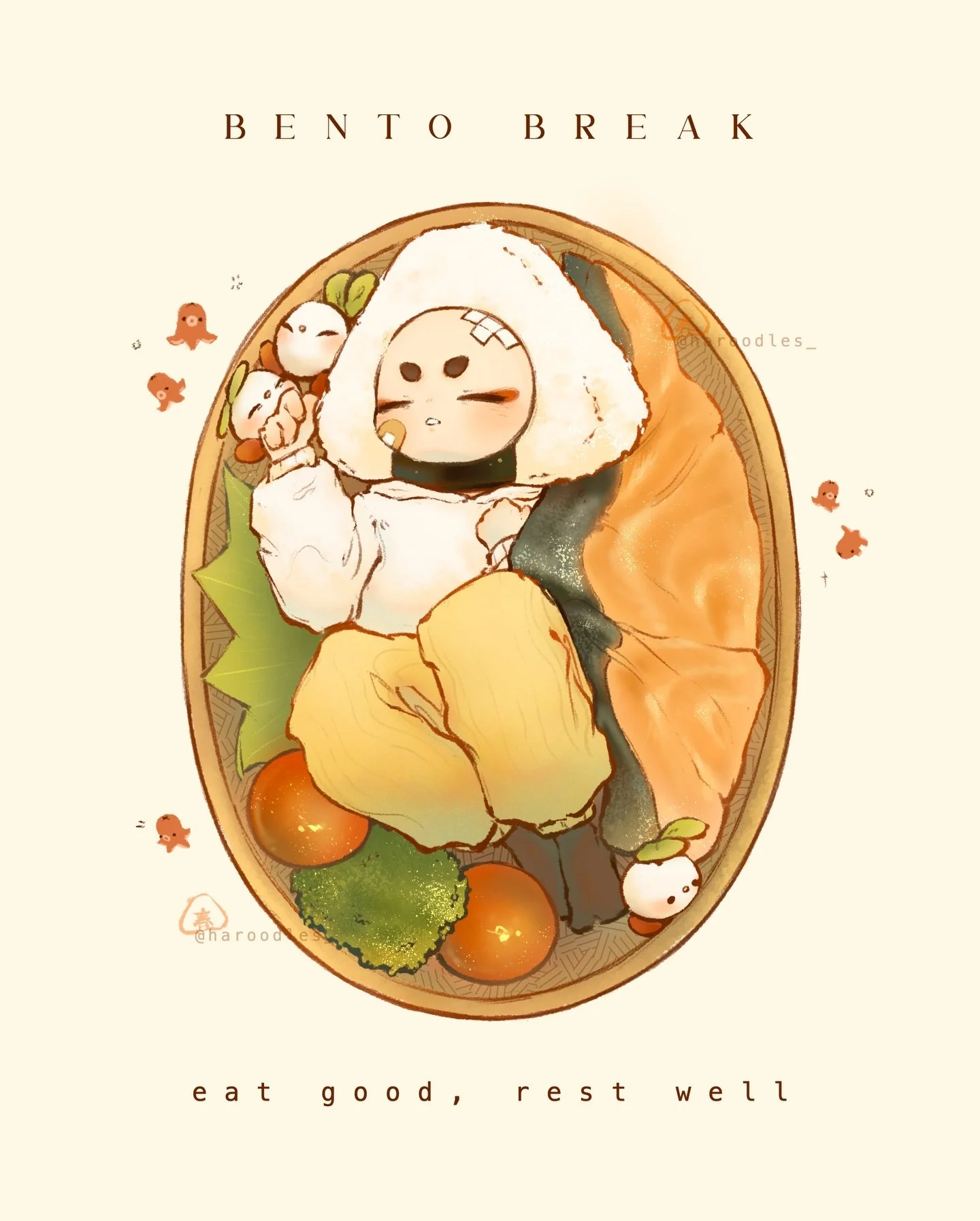 A closer look at April&rsquo;s Mozu Mail rewards | Bento Break🍱
<<Swipe for illustration timelapse! [flash warning⚠️]<<

Sign up by April 30th and claim your rewards‼️LINK IN BIO

Get 1 postcard size print, 1 large matte sticker, as well