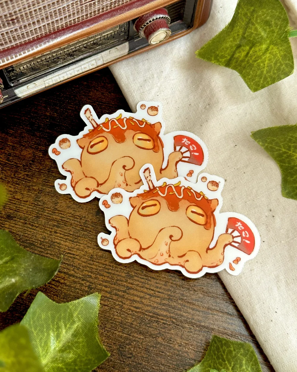 応援グッズ takoyaki Diglett Takoyaki Keychain - Pokemon Food Merch | Poliswag Club