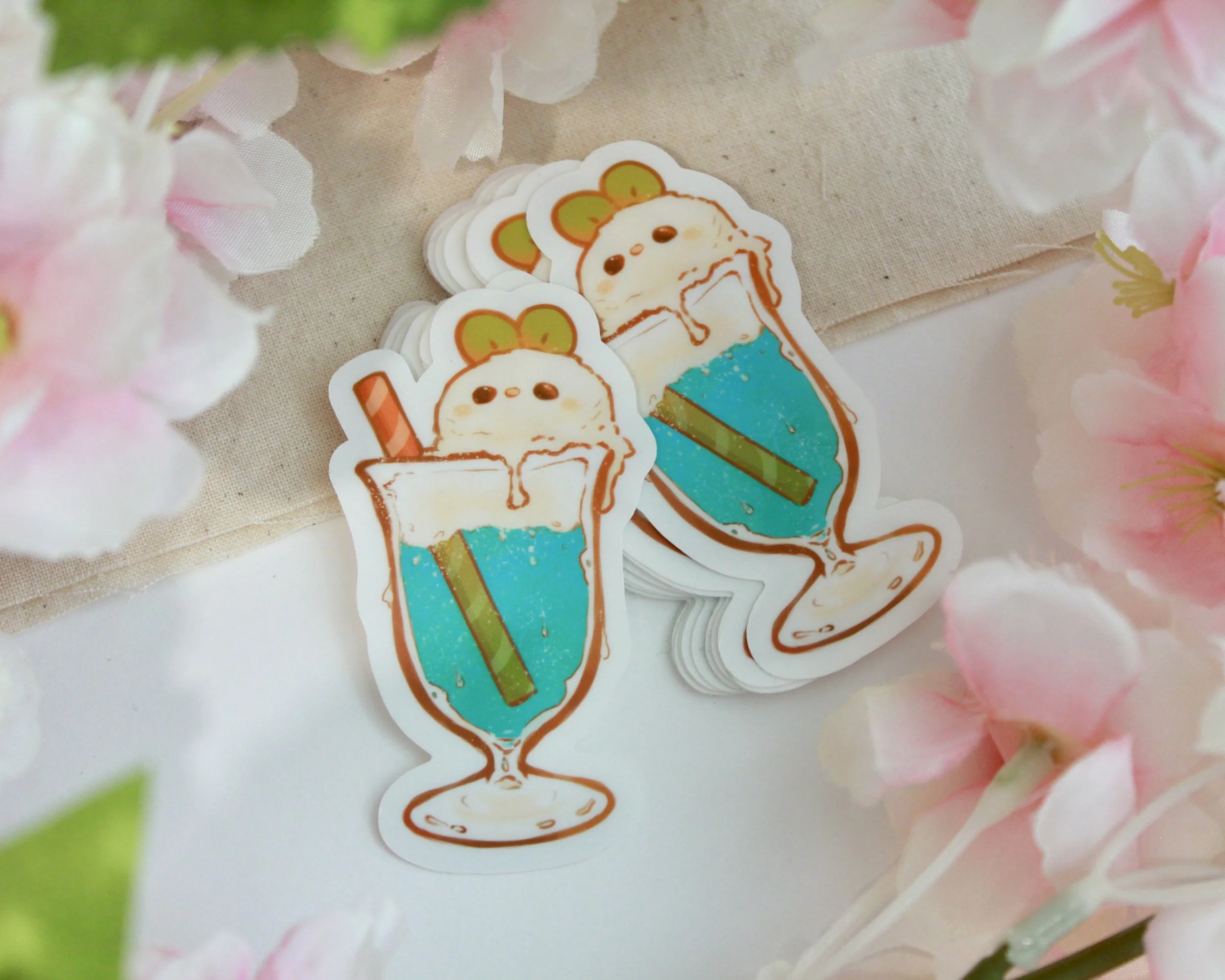 Hungry Daruma Sticker Set Cute Japanese Matte Stickers — Haroodles