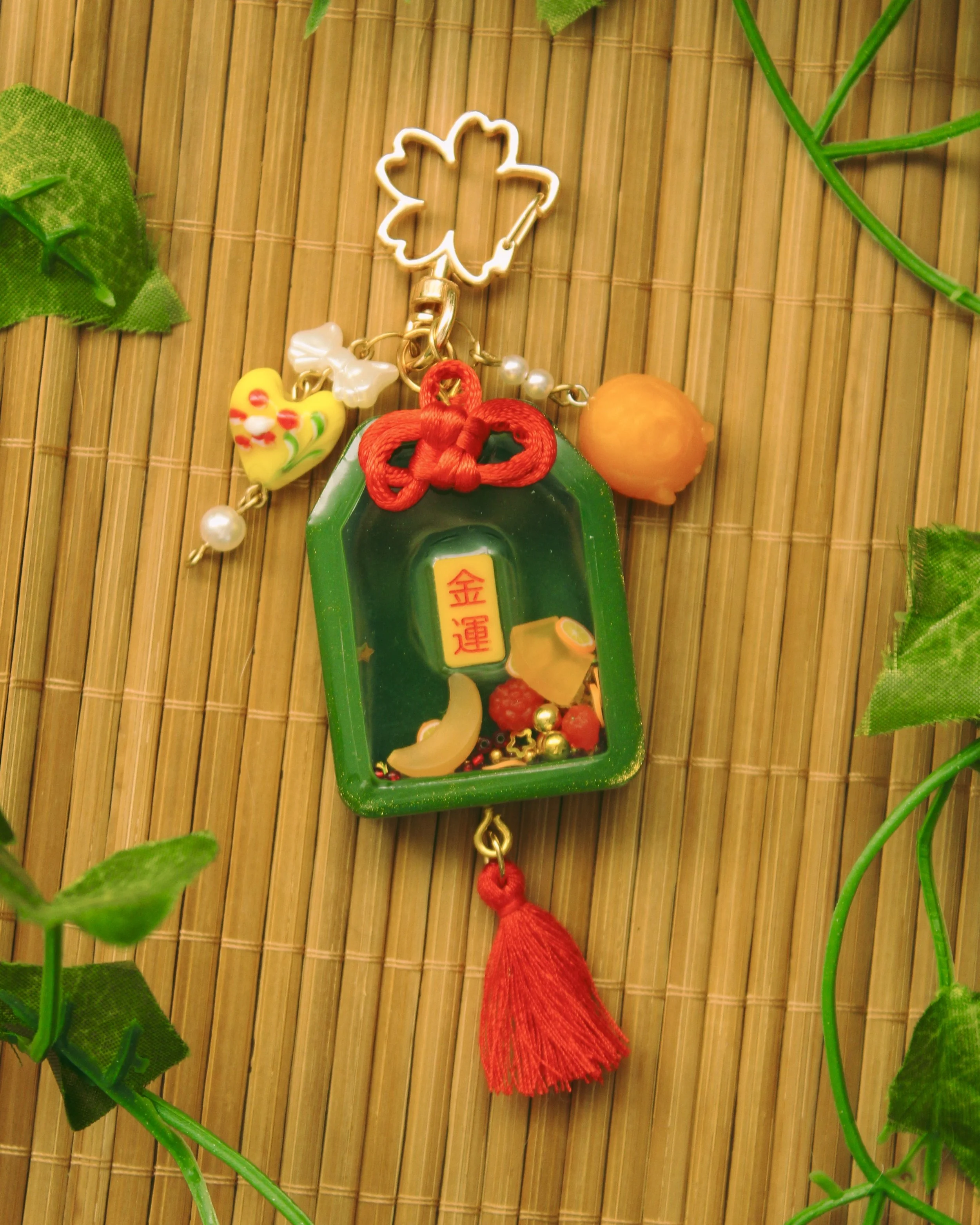 Sakuma Drops Omamori - Resin Shaker Charm