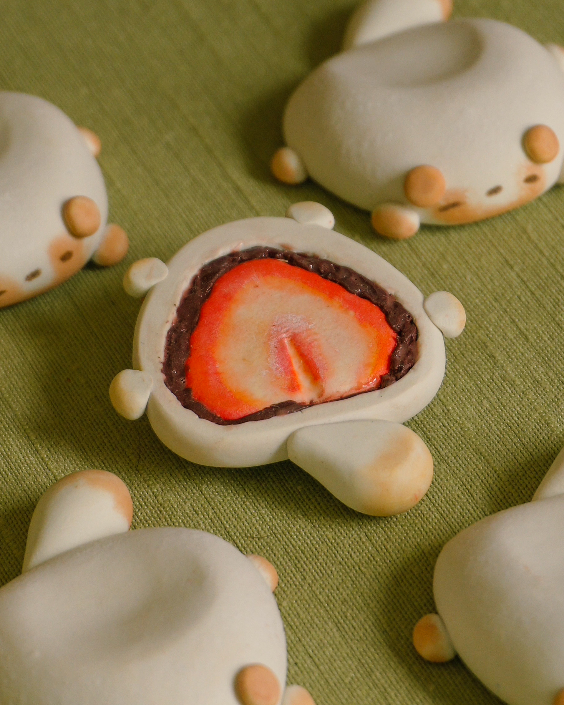 Daifuku Tanuki - Worry Stone Desk Buddy