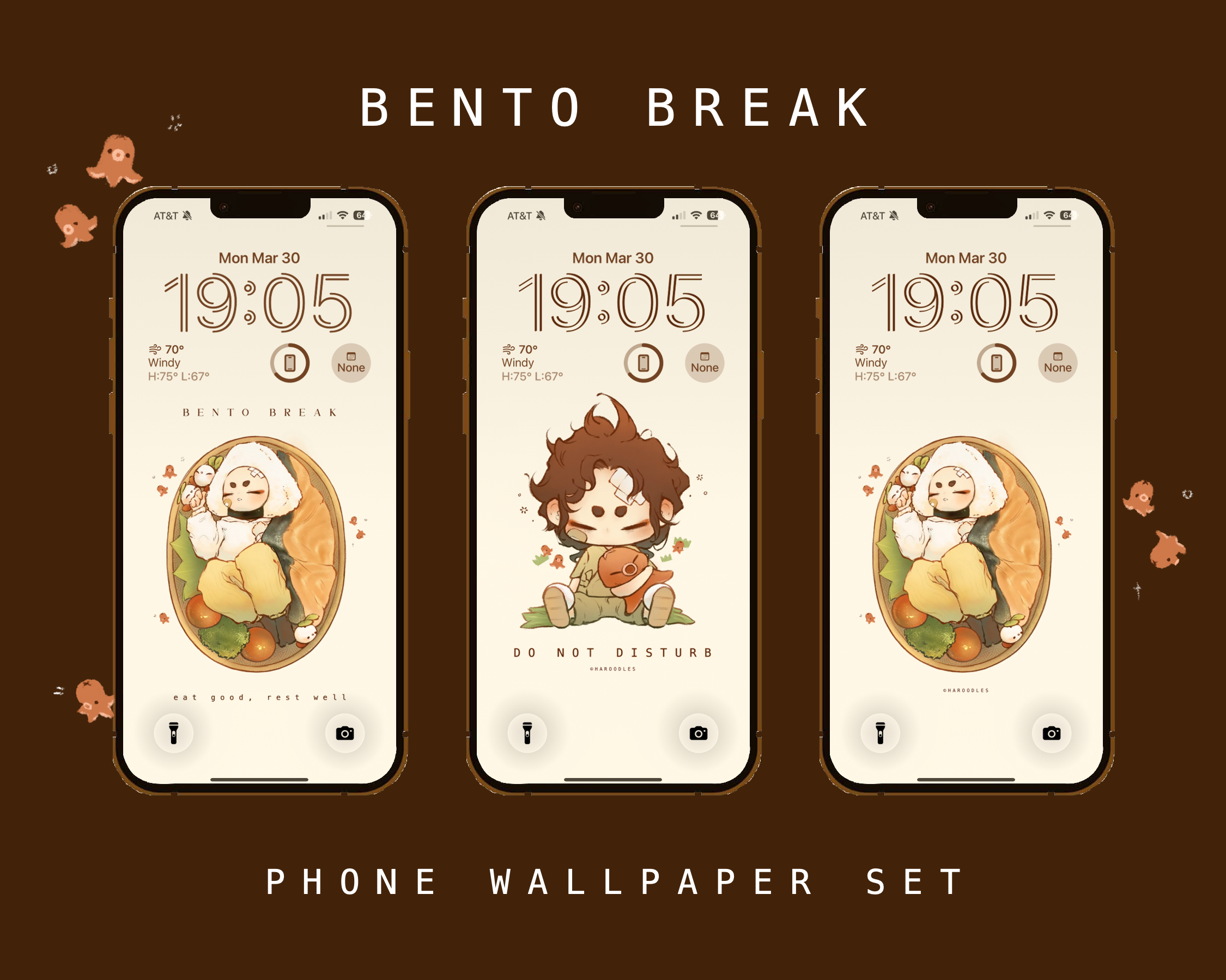 Bento Break | Wallpaper Set