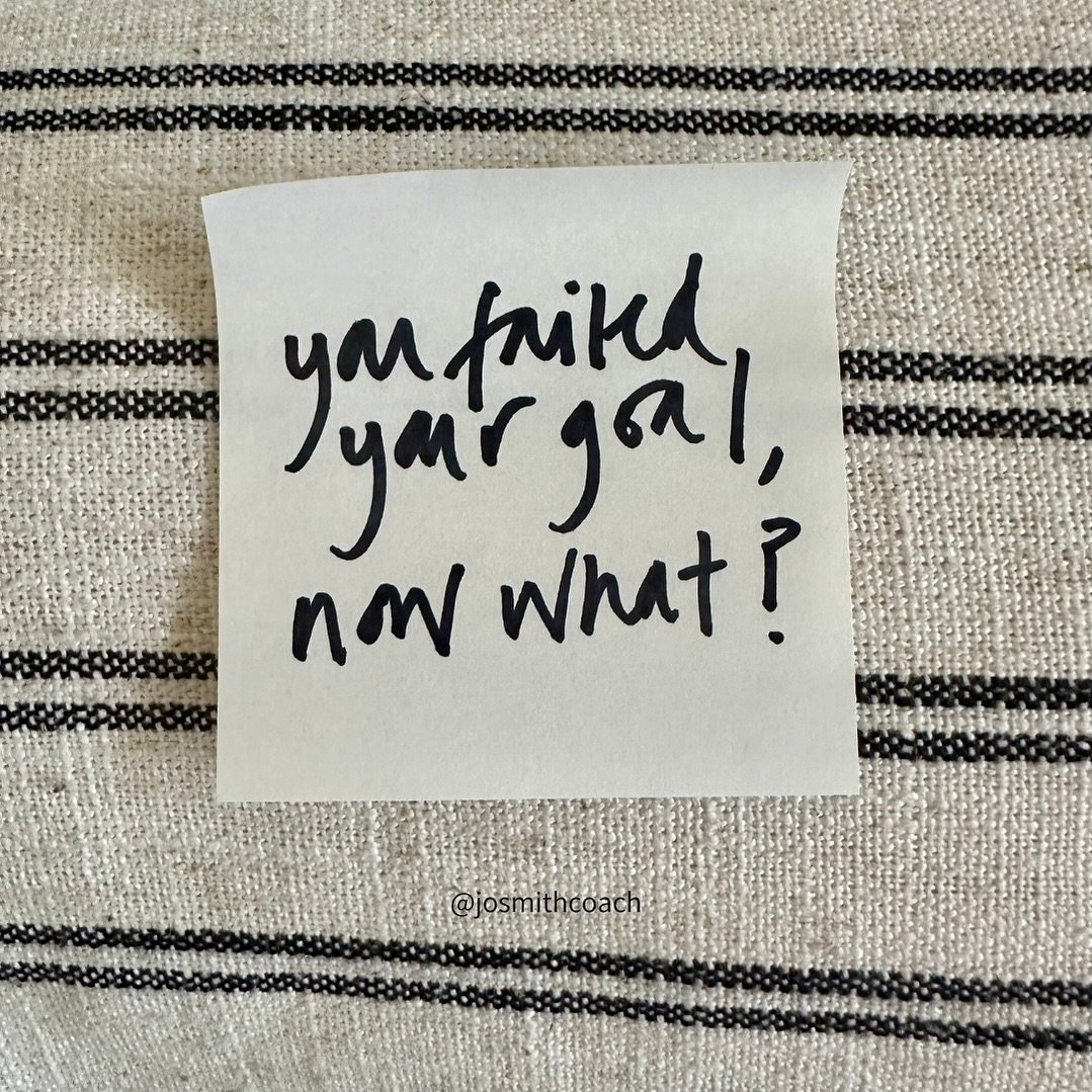 so, you didn&rsquo;t quite reach your goal. it happens. but here&rsquo;s the thing, setbacks are just detours and not dead ends.

take a breath, regroup and remember, it&rsquo;s OK to stumble. listen to what life is whispering, reflect on what you&rs