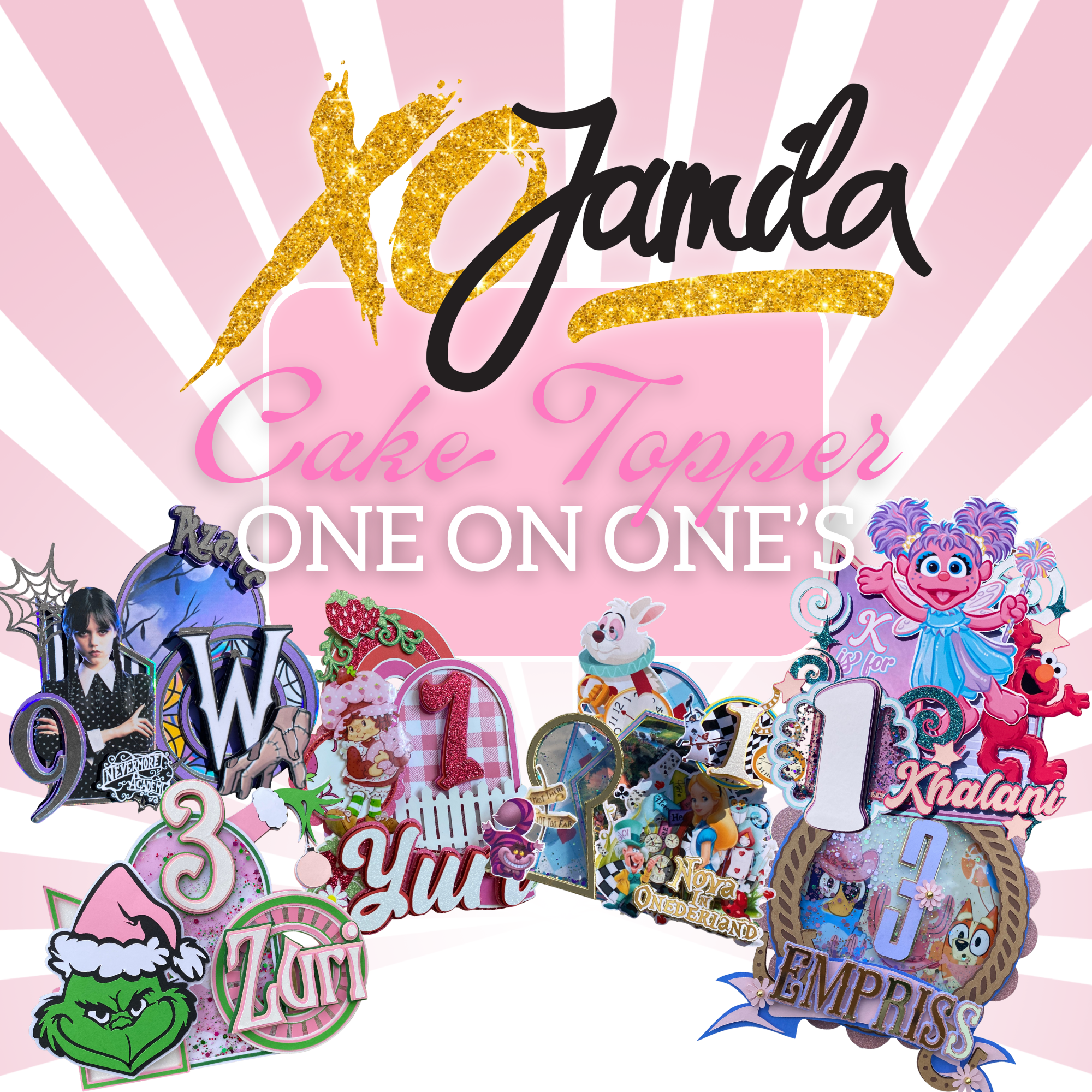 Cake Topper 1-on-1's