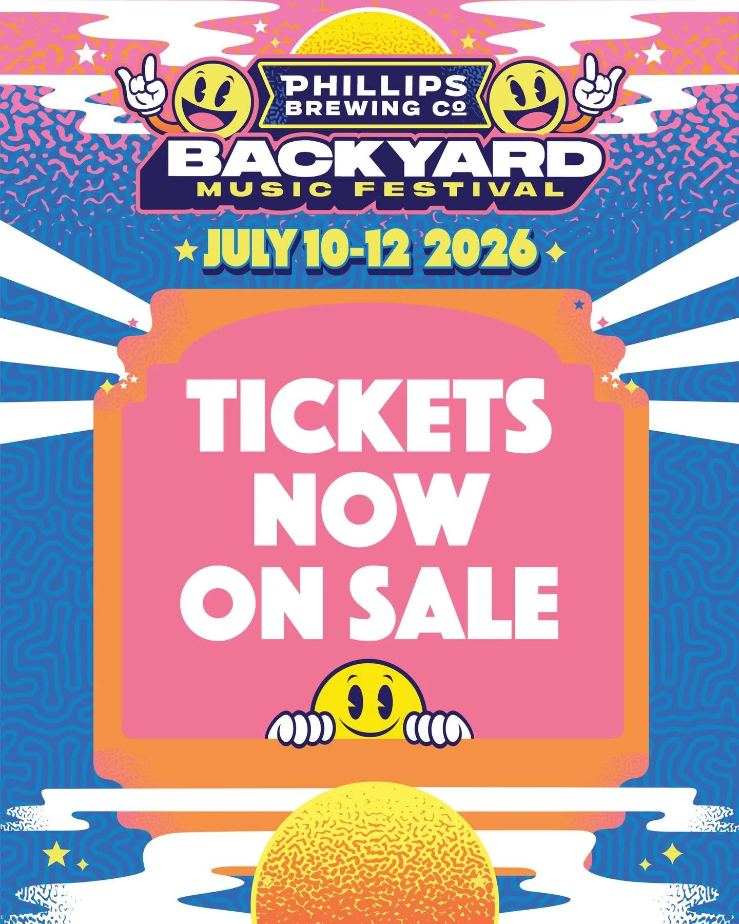 AND TICKETS ARE LIVE 🎟️🔥
&nbsp;
Our 2026 lineup is stacked from top to bottom. Catch @chancetherapper @fatherjohnmisty @modestmouse and so many more jaw dropping acts this July. Three days of stacked lineups, good energy and moments you&rsquo;ll be