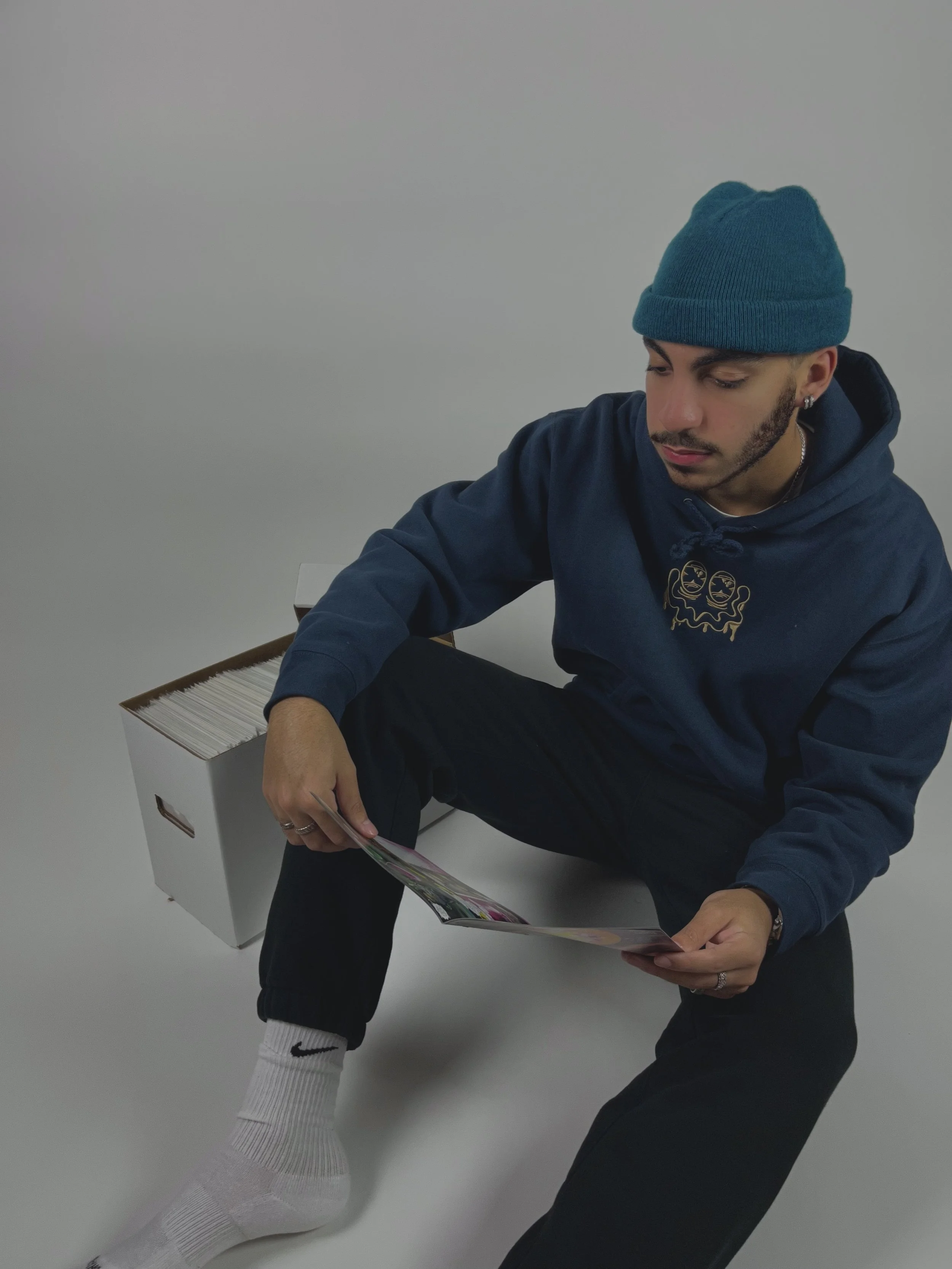 ANXI Hoodie - Slate Blue