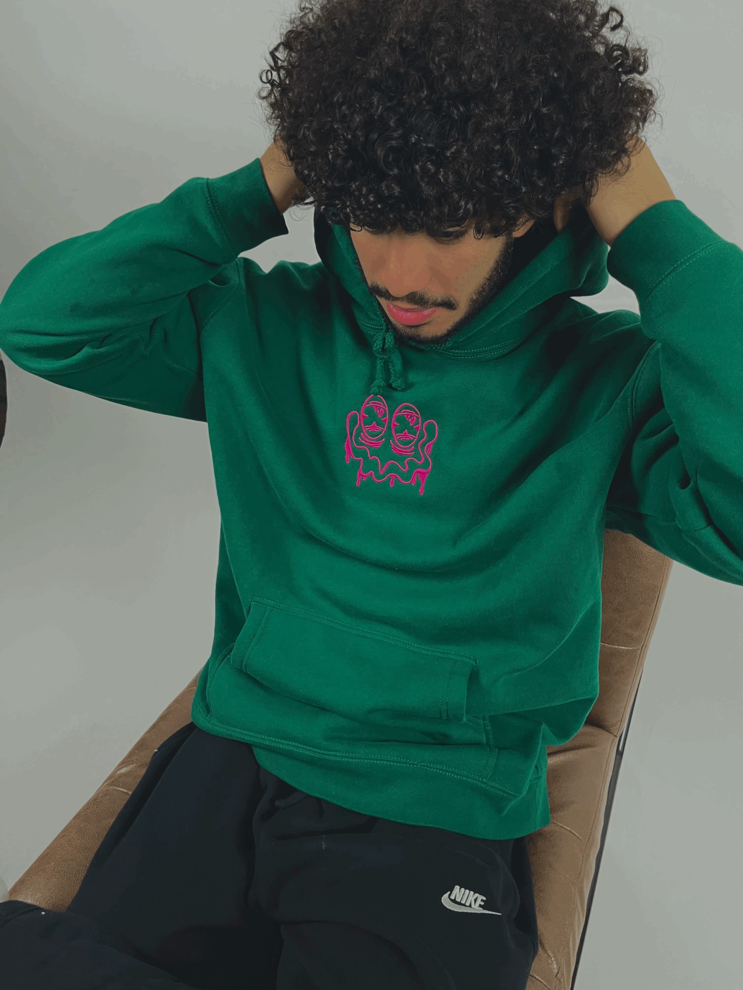 ANXI Hoodie - Groovy Green