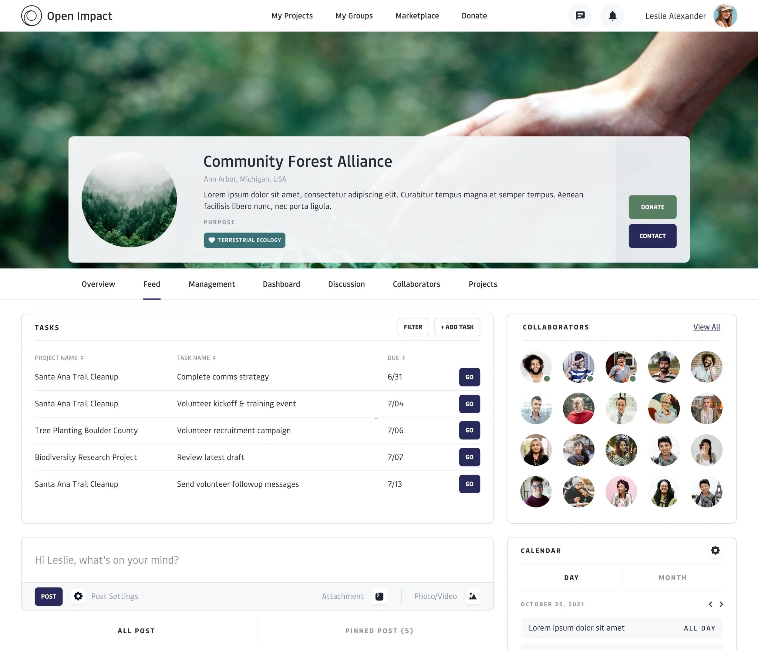 Movement Builder — Open Future Coalition