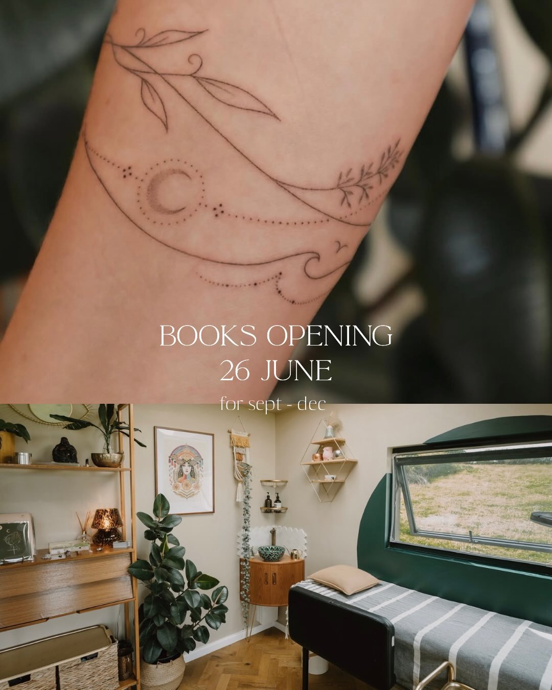 My books are opening on 26 June for Sept - Dec bookings 💛✨
Let me know in the comments if you have any questions!
&mdash;&mdash;
Handpoke | ceremonial tattoo | female tattooist | fineline tattoo