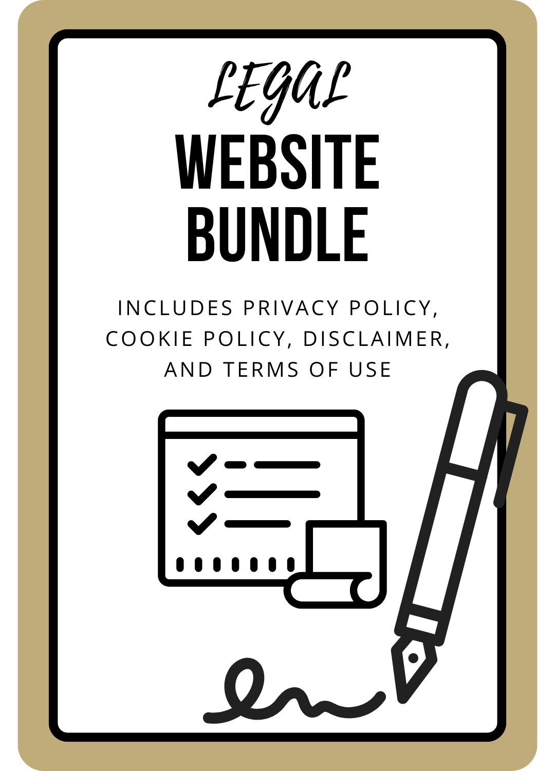 Website Terms of Use example