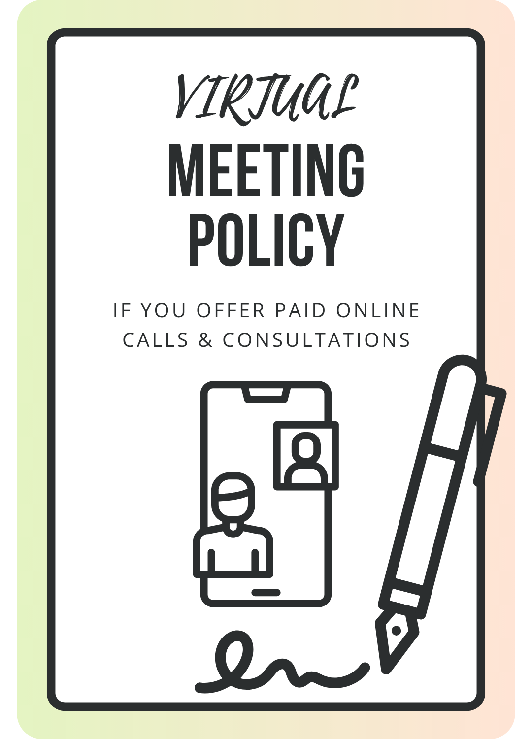 Life coaching business plan Template