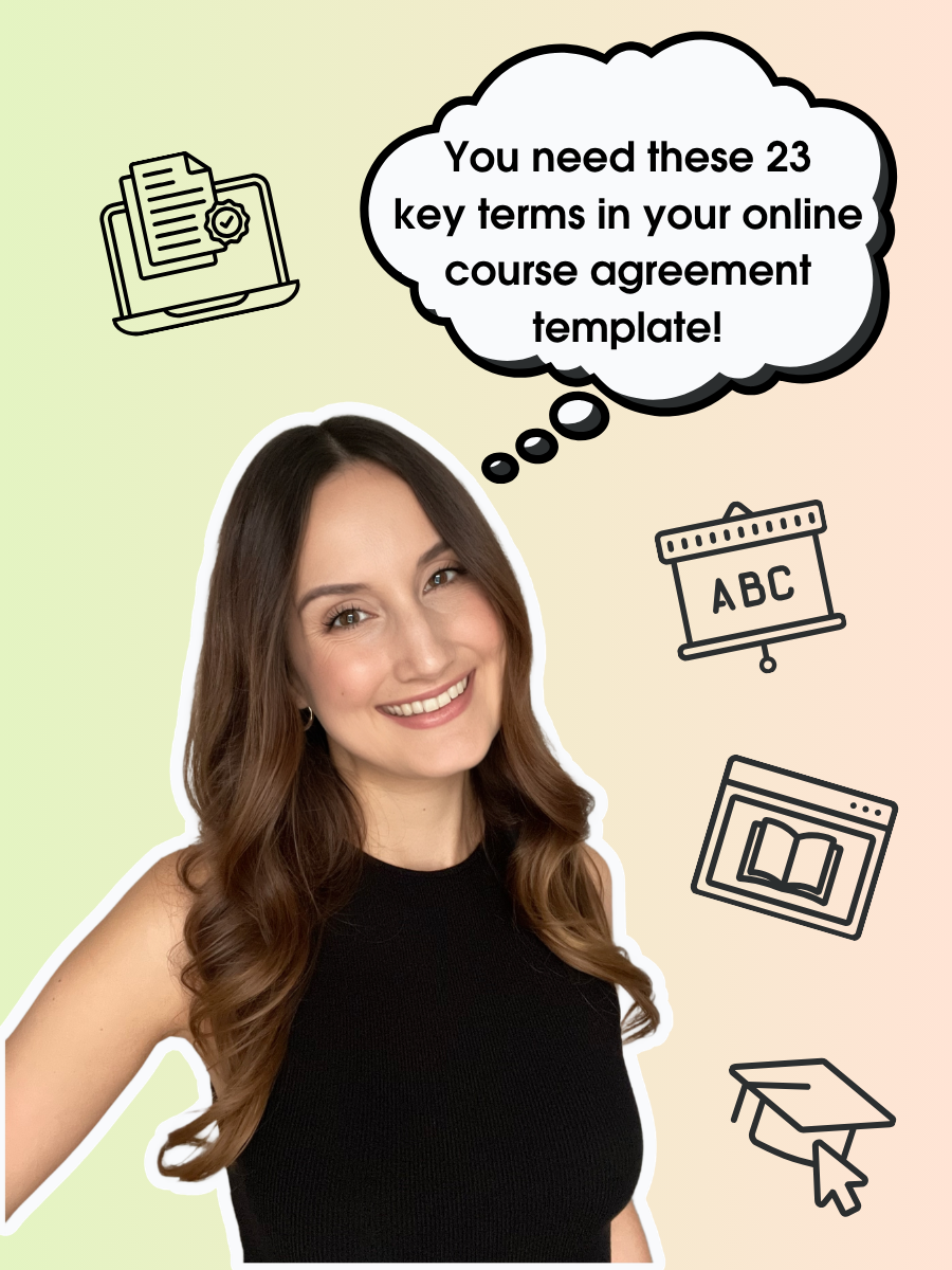 23 Must-Haves for Your Online Course Agreement Template (+ Which One You Actually Need)