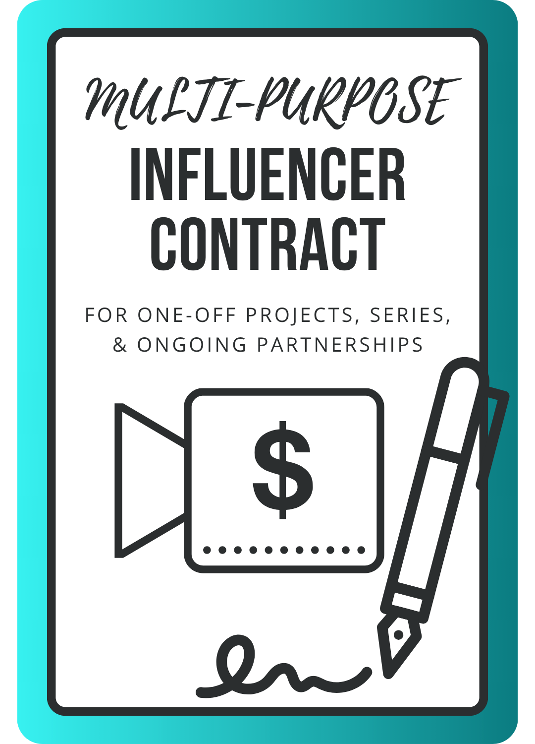 influencer contract template