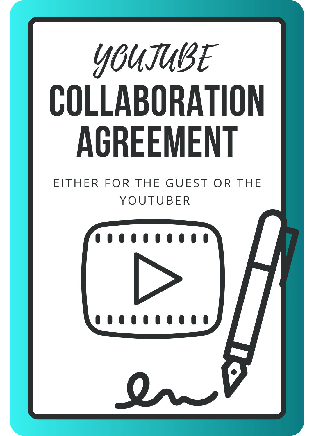 youtube collaboration agreement