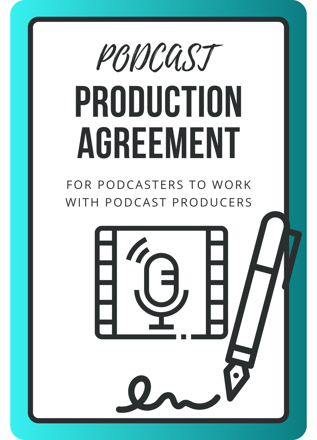 podcast production contract