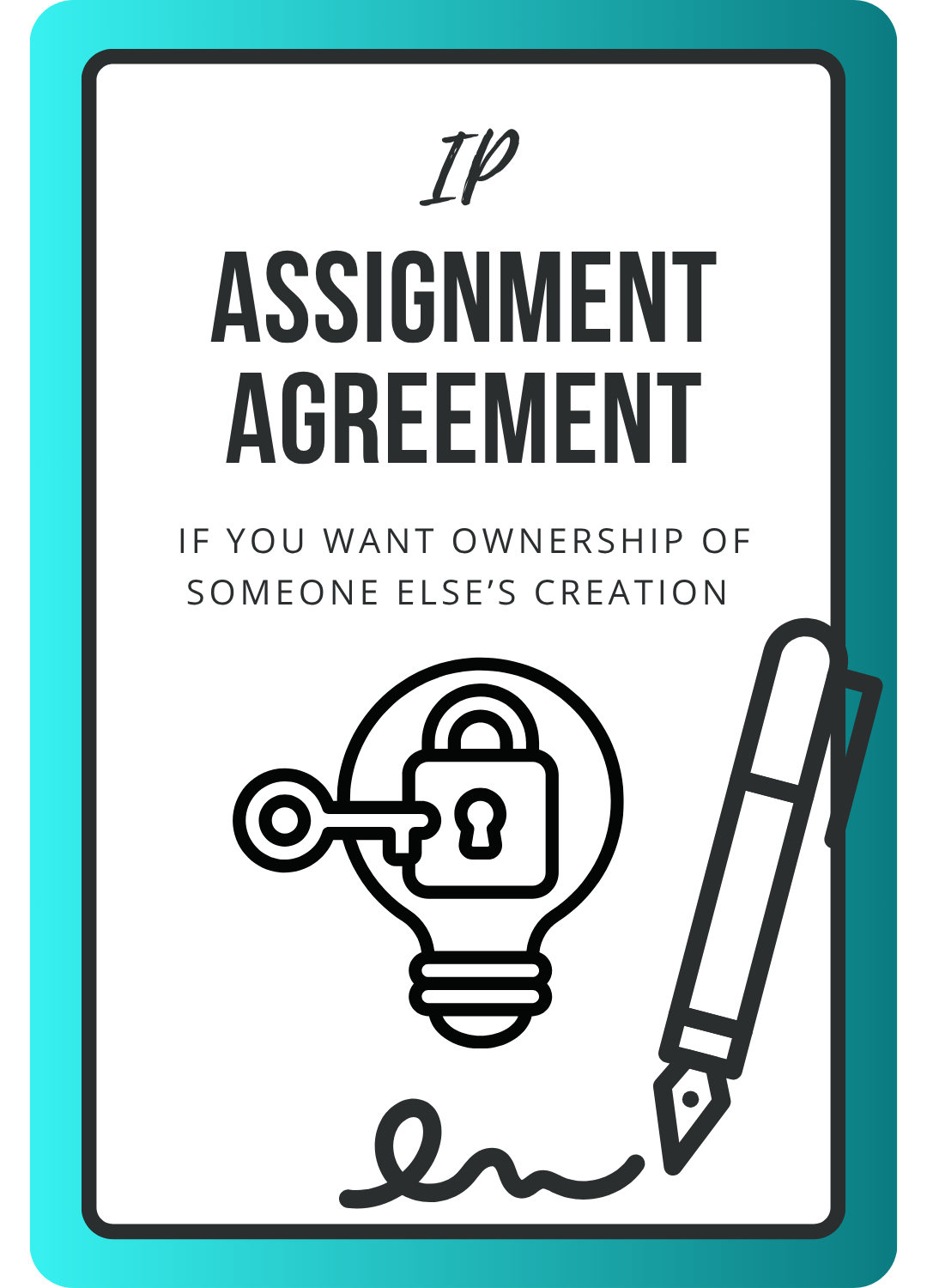 IP assignment agreement template