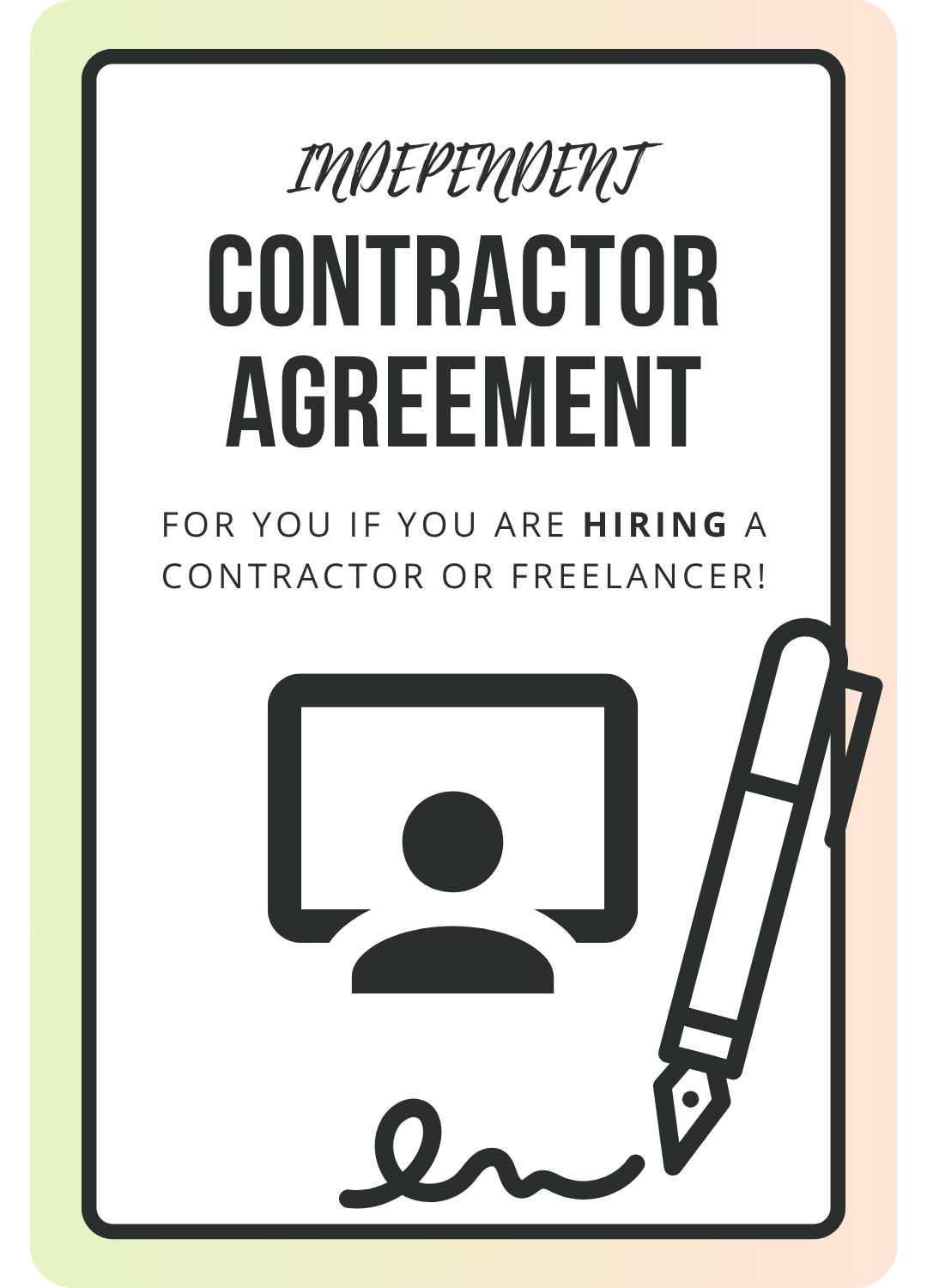 Contract templates pdf