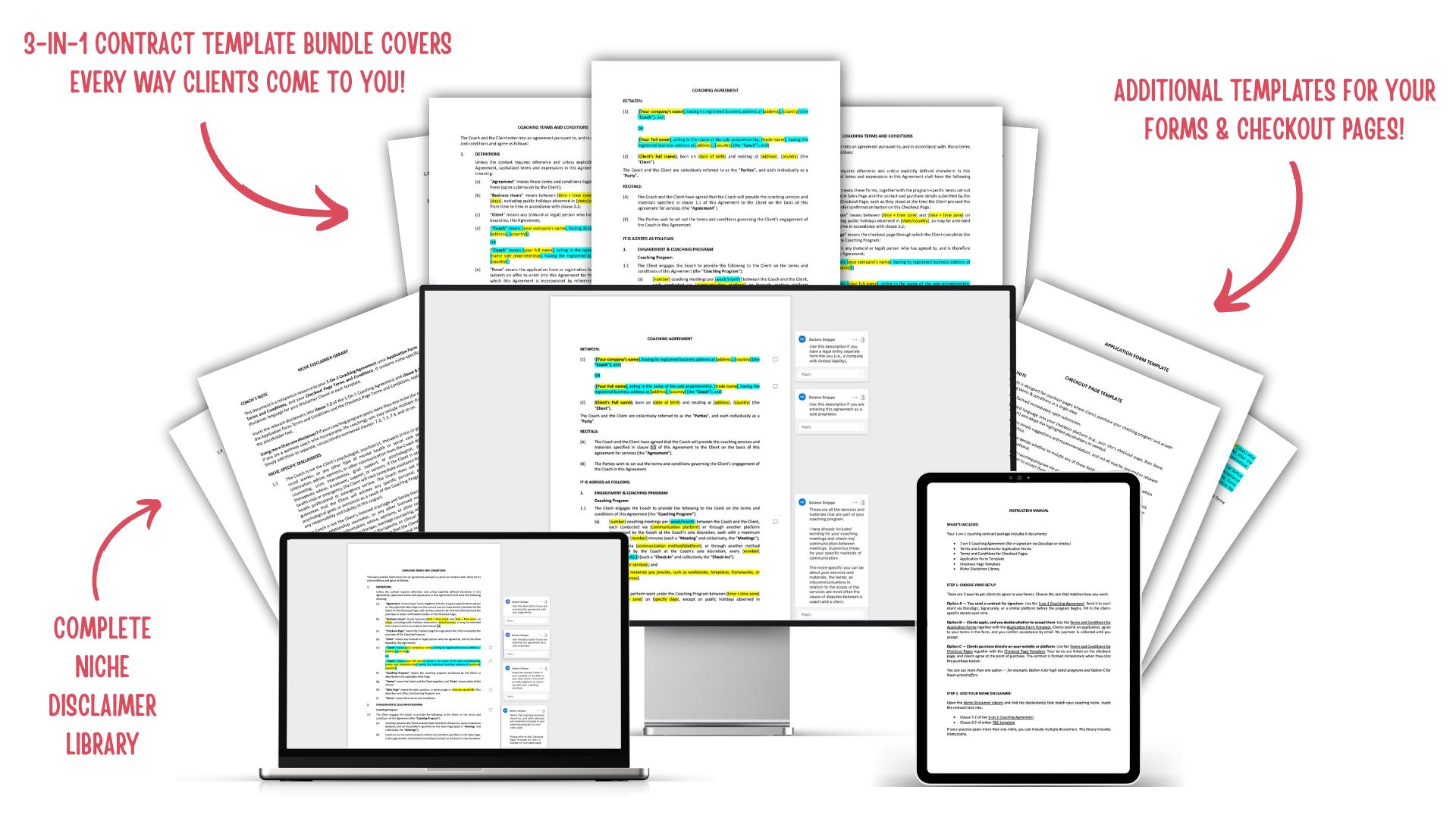 Life coaching agreement template pdf