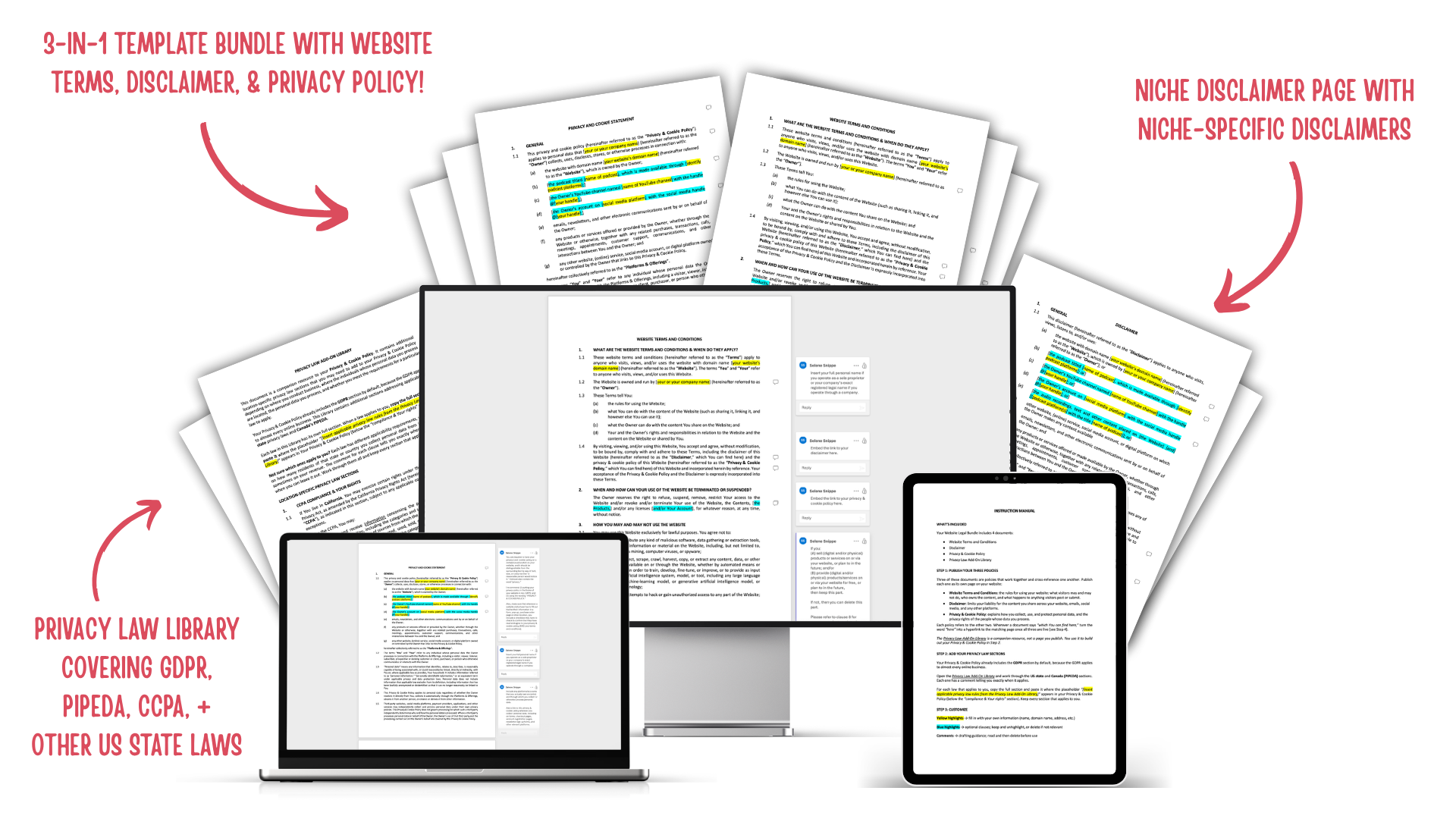privacy policy template