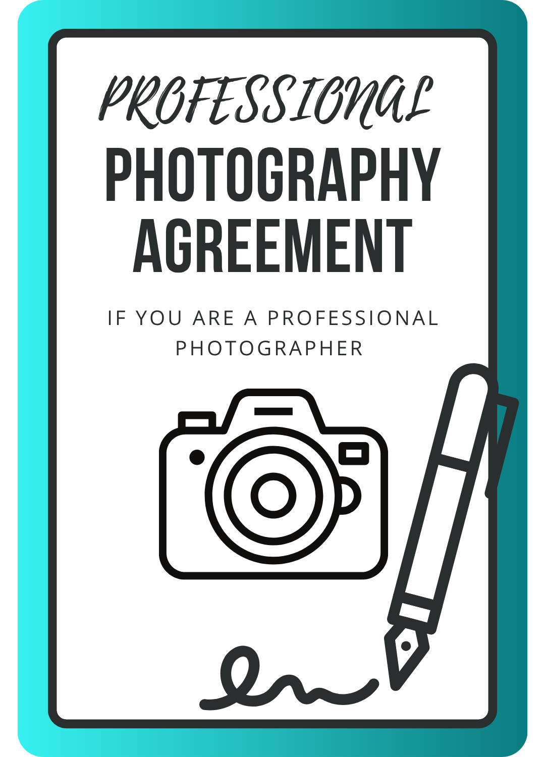 photography contract template