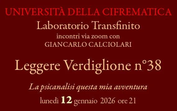 Leggere Verdiglione n. 38