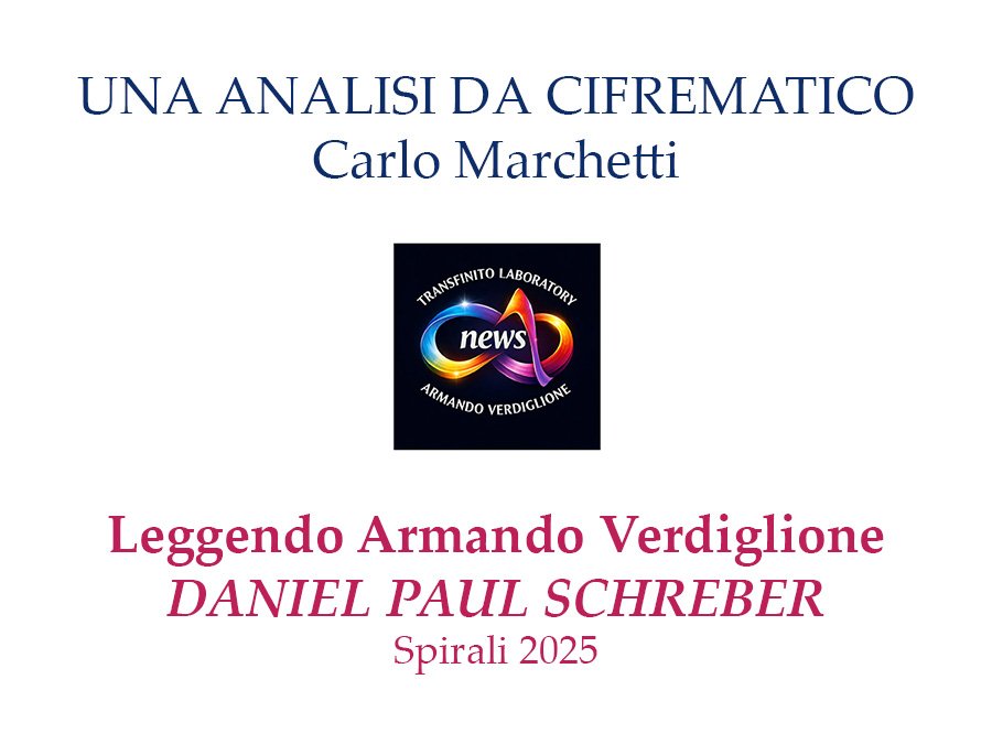 Una analisi da cifrematico