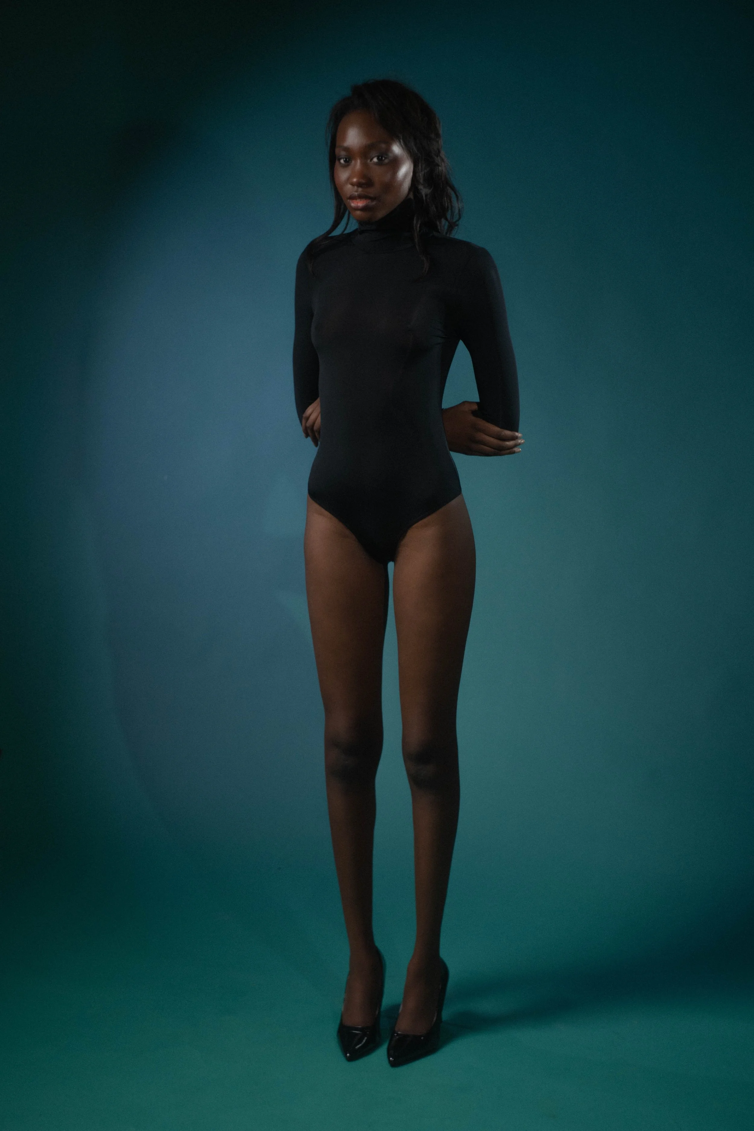 Zabi, London model - Editorial Fashion Studio Photoshoot