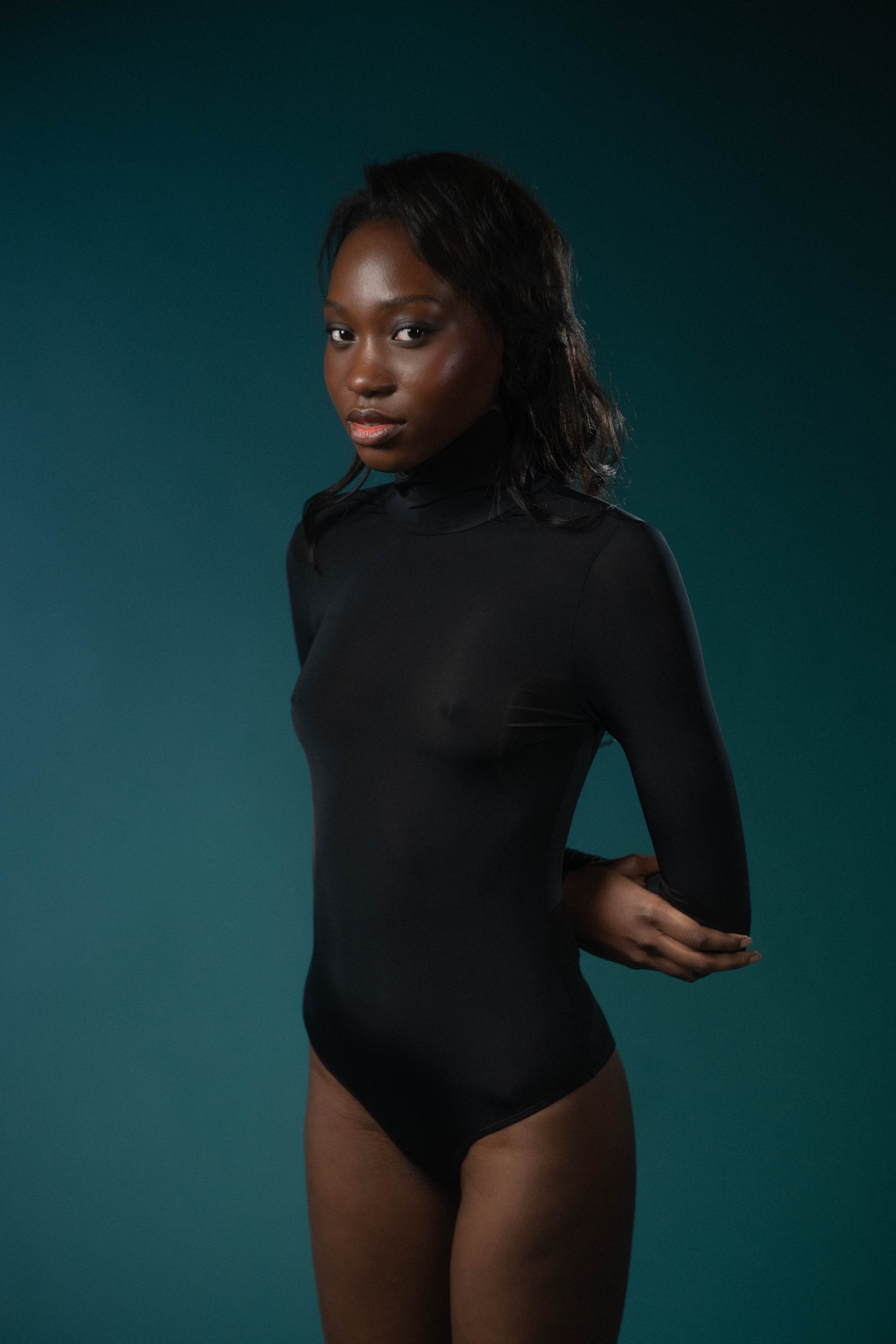 Zabi, London model - Editorial Fashion Studio Photoshoot