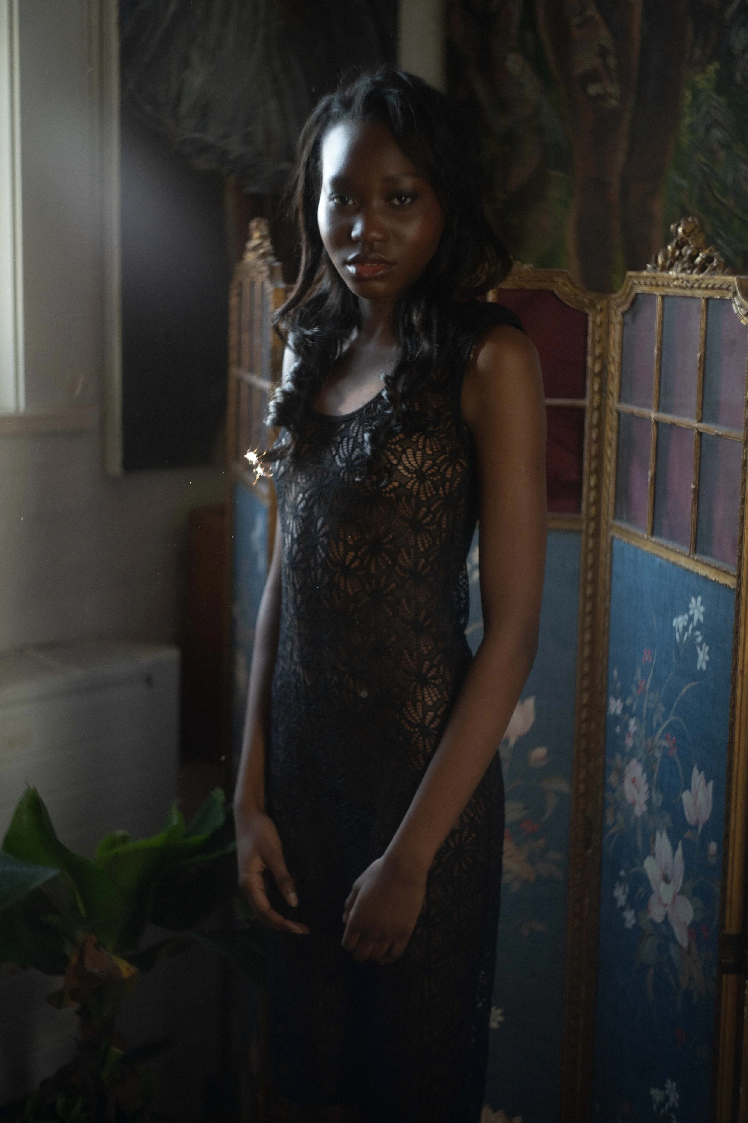 Zabi, London model - Editorial Fashion Studio Photoshoot