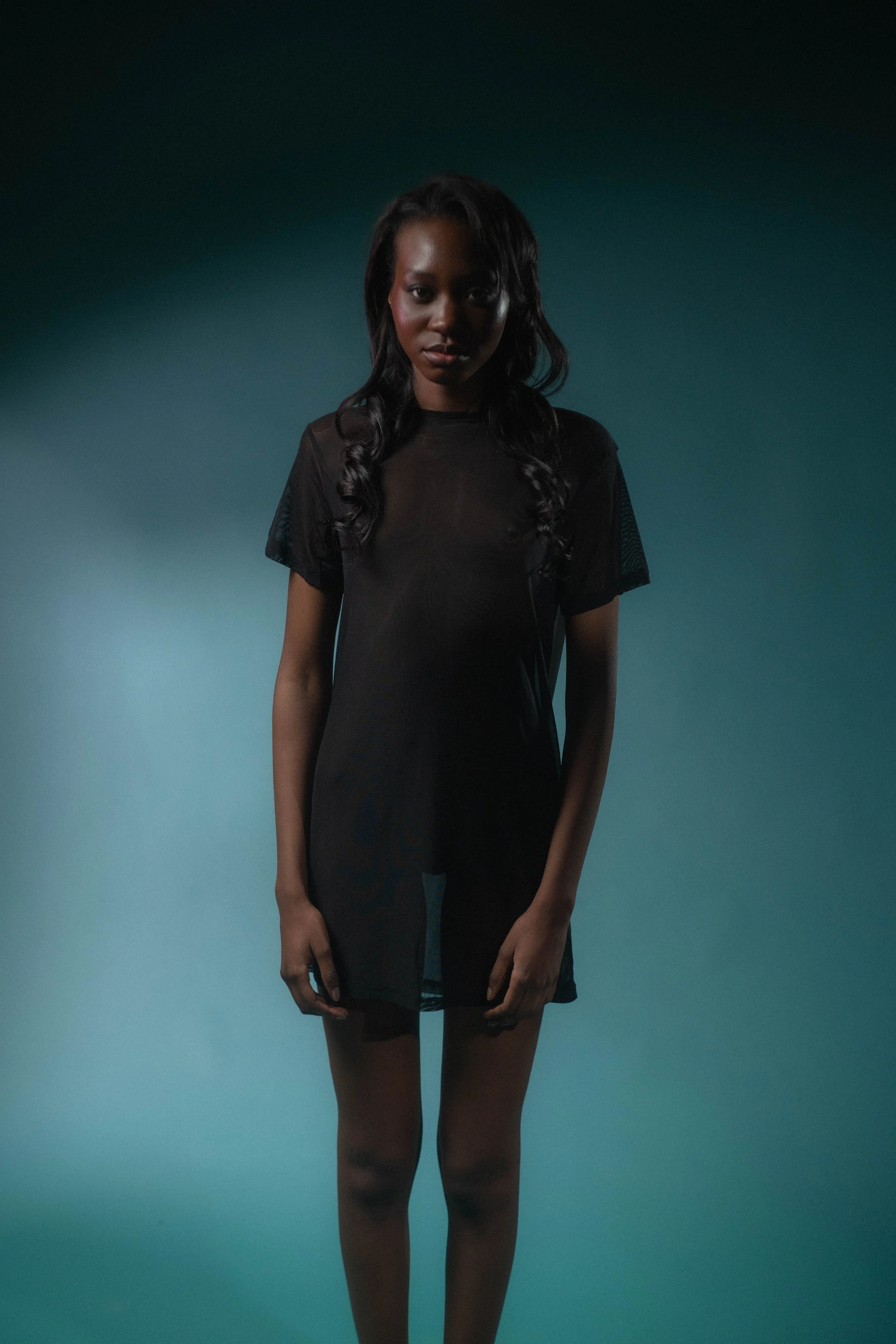 Zabi, London model - Editorial Fashion Studio Photoshoot