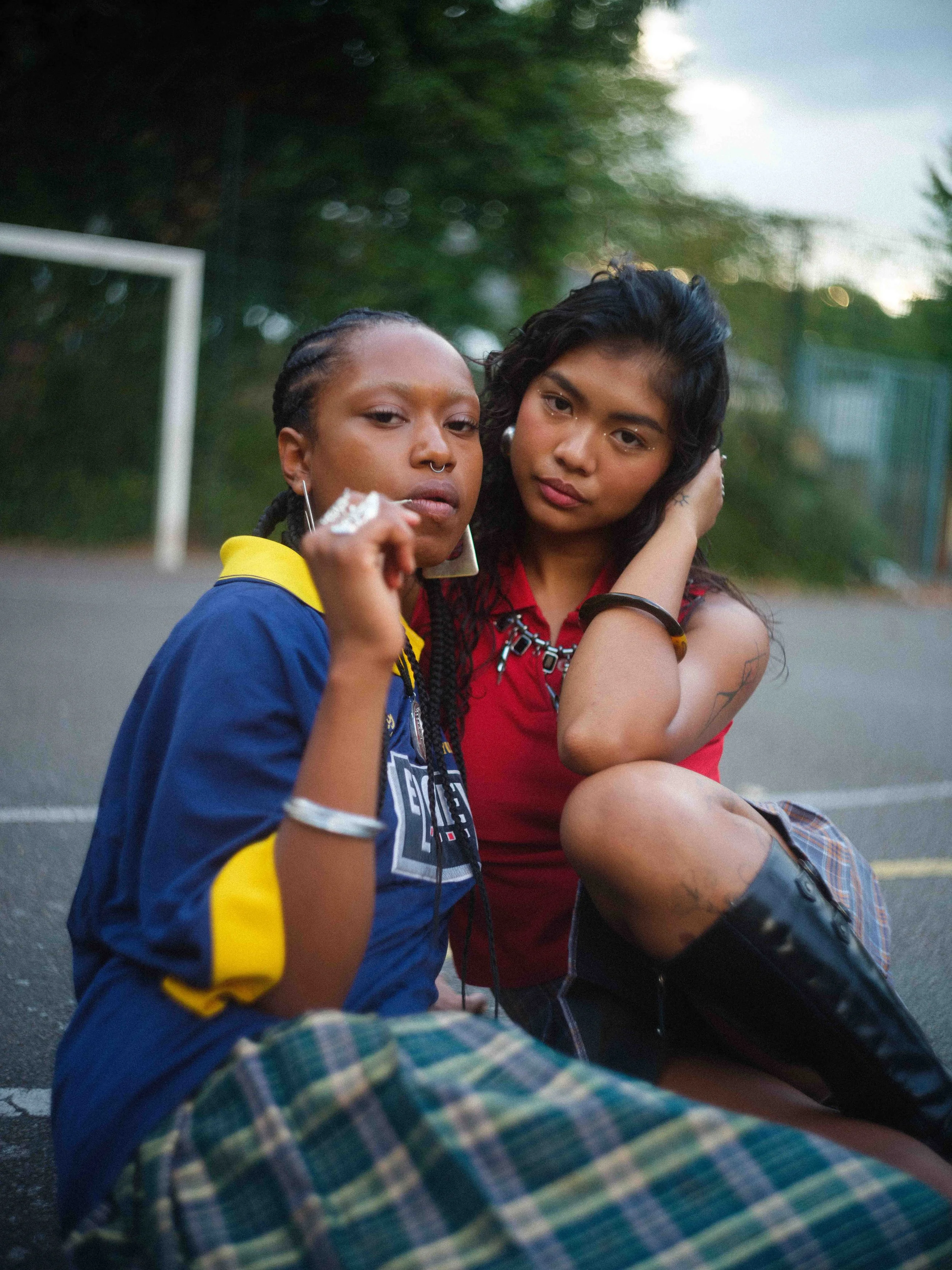 Geraldine and Morenike IMM Models - Editorial Fashion Photography