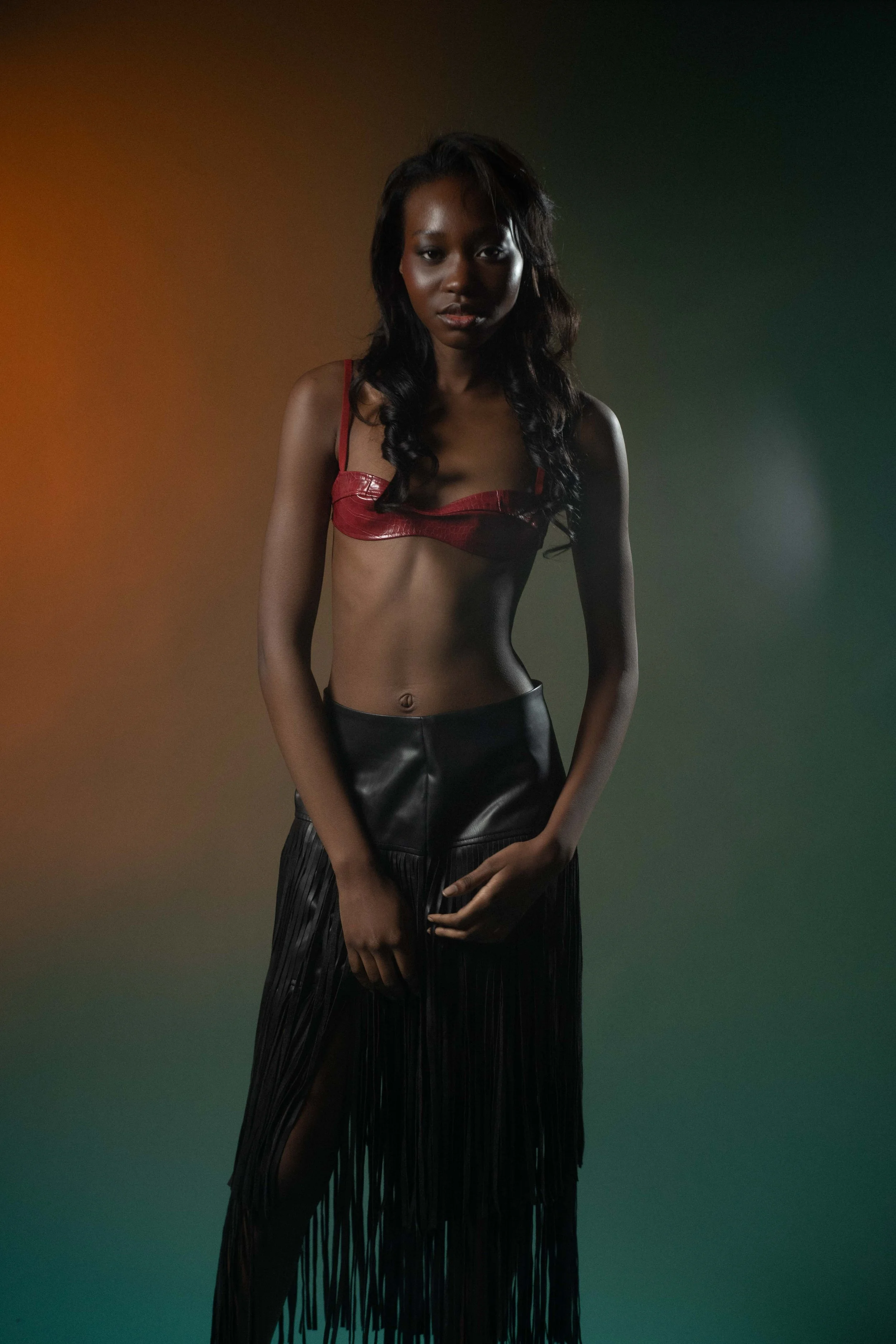 Zabi, London model - Editorial Fashion Studio Photoshoot