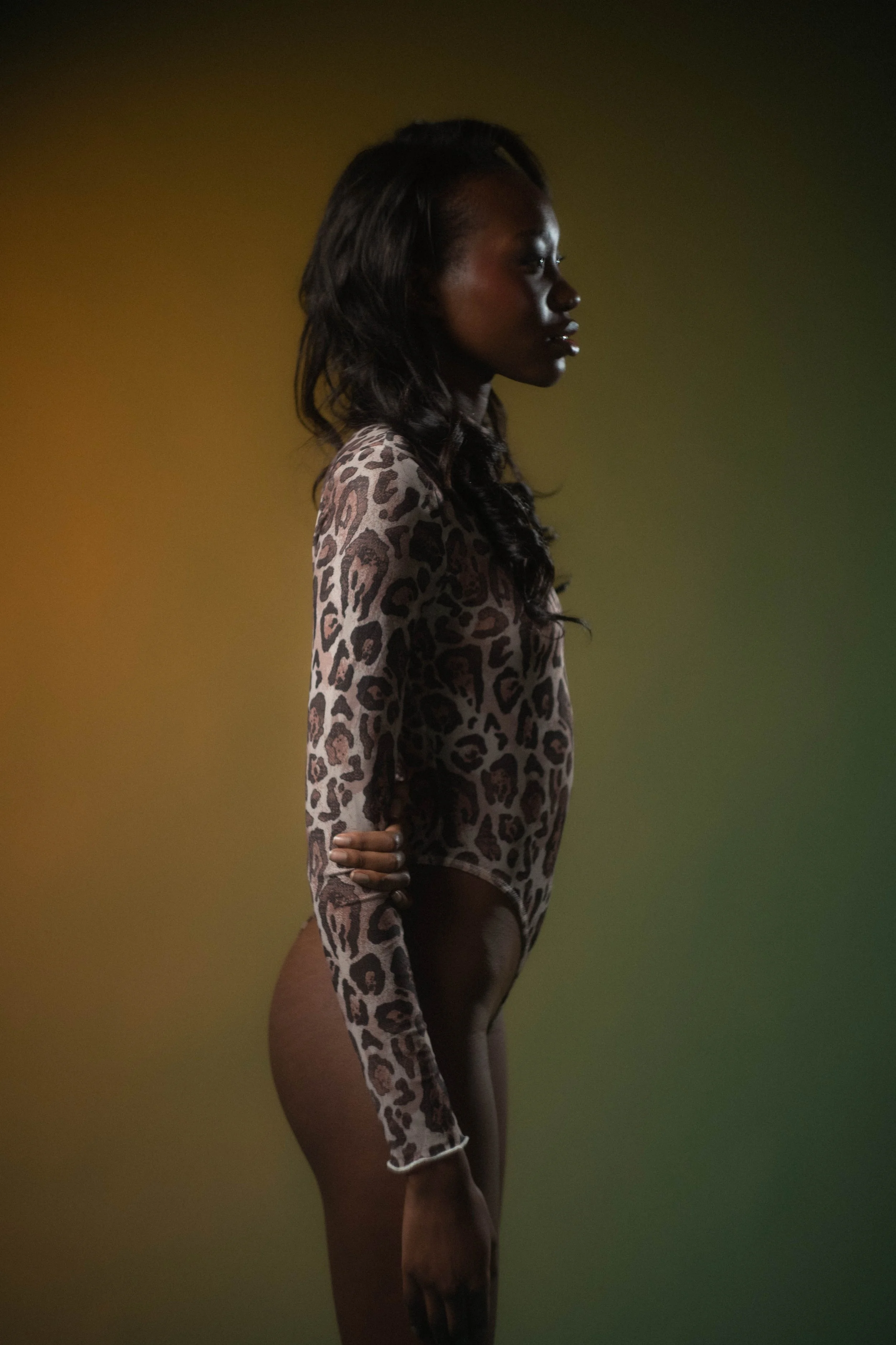 Zabi, London model - Editorial Fashion Studio Photoshoot