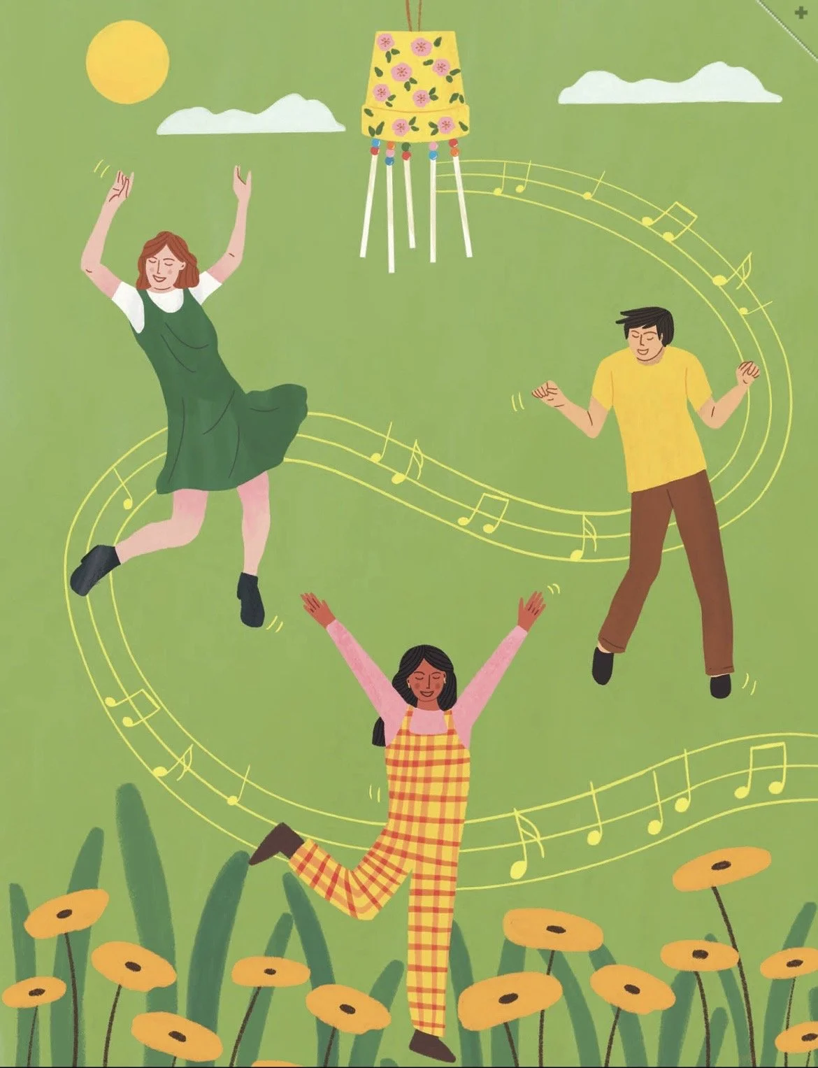 Editorial Illustration for Teen Breathe 62