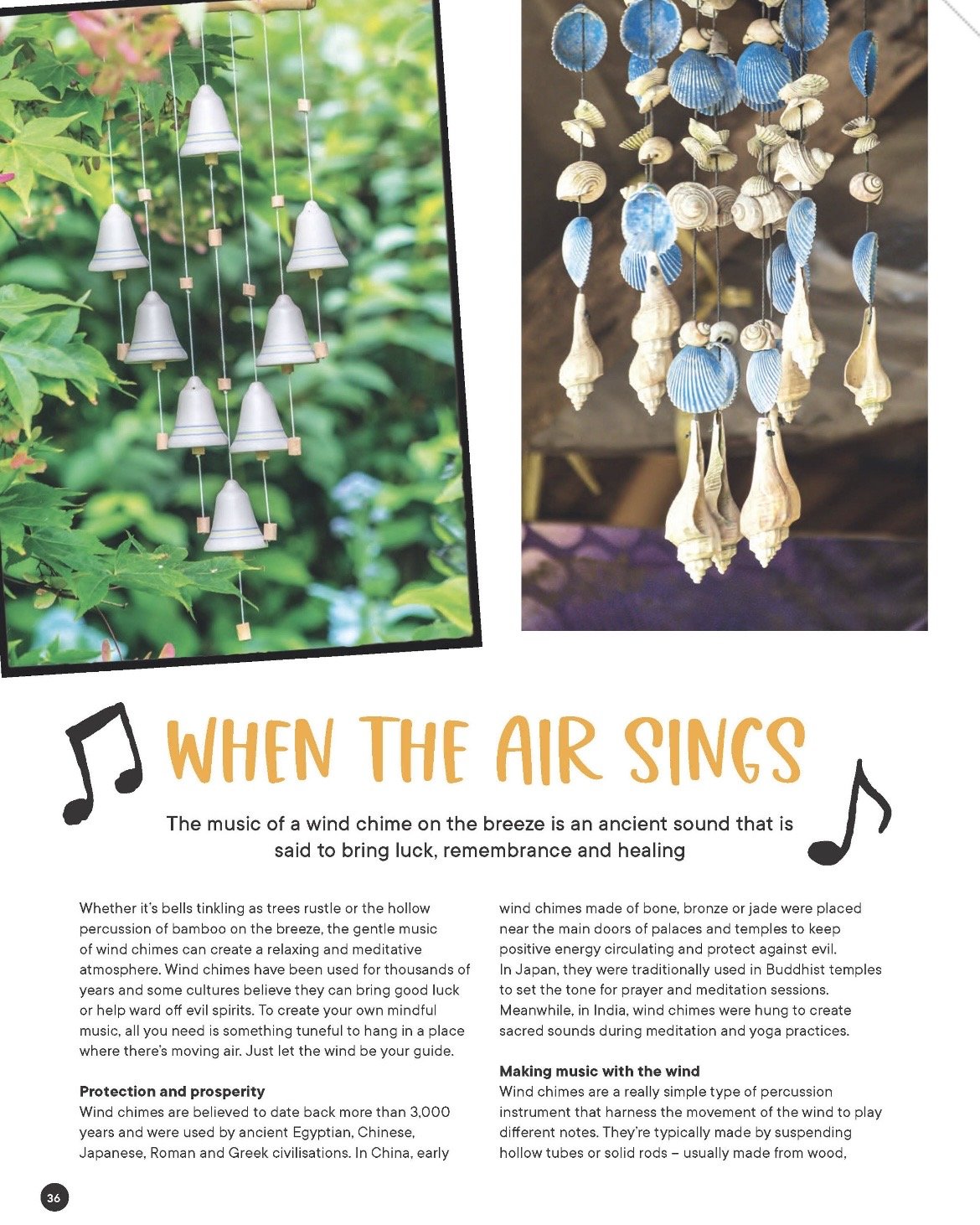 Article "When the Air Sings"