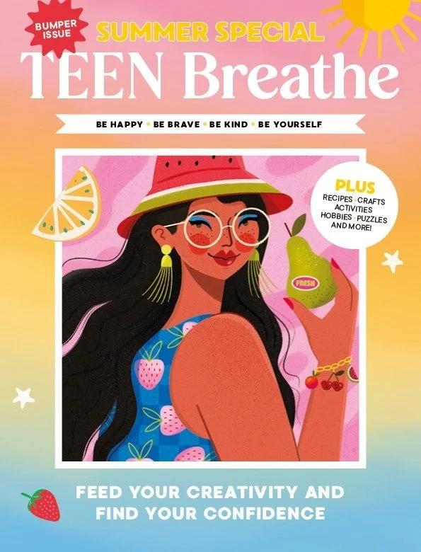 Cover of the Magazine Teen Breathe 62