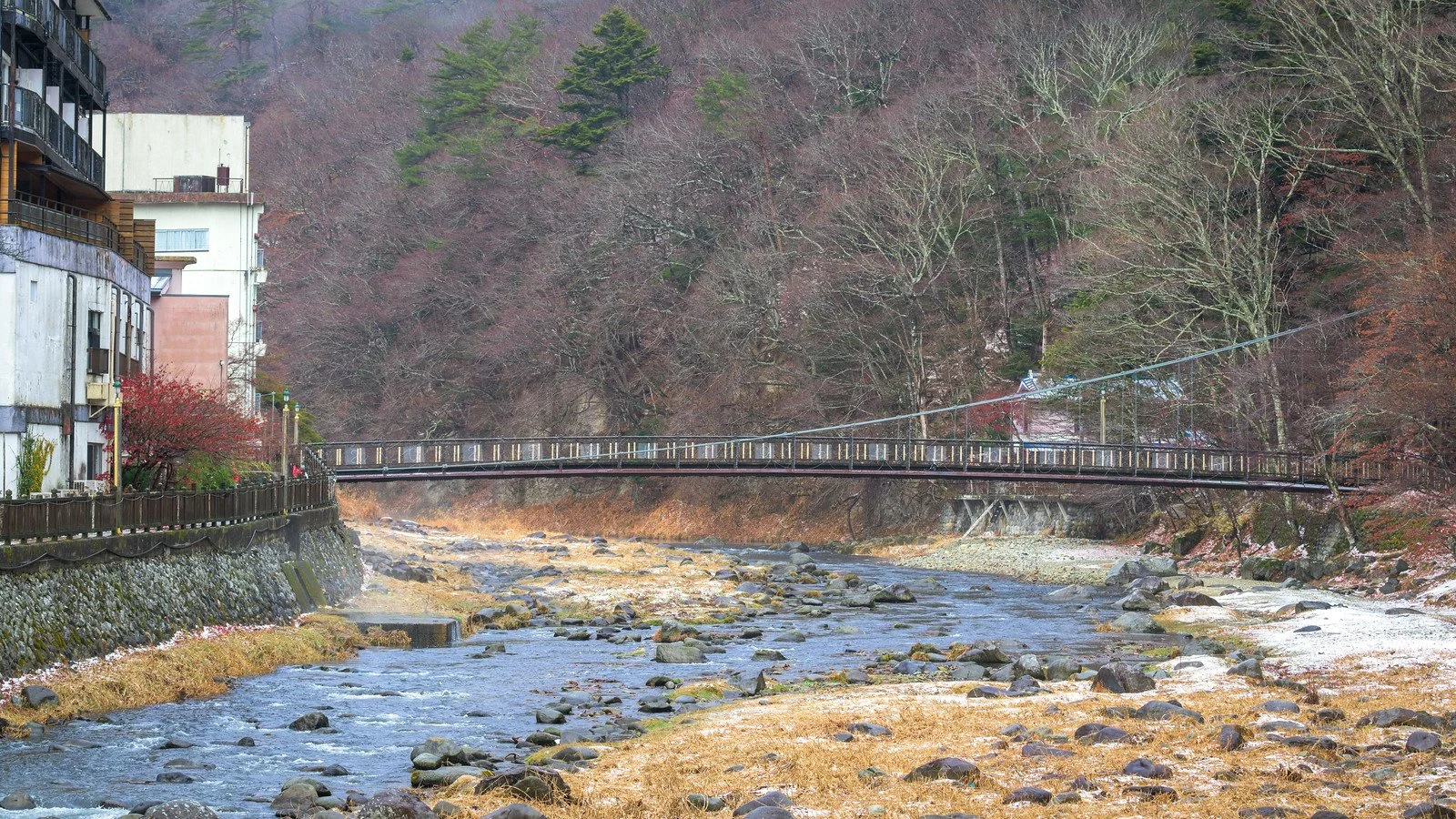 Shiobara Onsen: Suspension Bridges, River Walks, and Soothing Footbaths