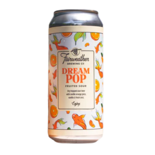 Fairweather Dream Pop6%
Fruited Sour
Profile: Orange, Vanilla, Creamsicle
$10.99
