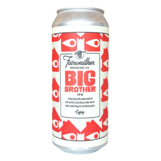 Fairweather Big Brother (6.9%)
IPA - New England
Profile: Papaya, lychee
$11.49
