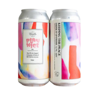 Fairweather Play Nice 6.7%
IPA
Profile: Strawberry, pineapple, guava.
$10.49