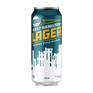 Clifford East Hamilton Lager 5%
German Pilsner
Clean, balanced malt character & crisp refreshing finish
$8.49