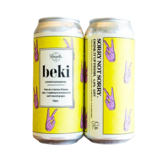 Fairweather Beki 4.8%
Lemonade Beer
$11.49