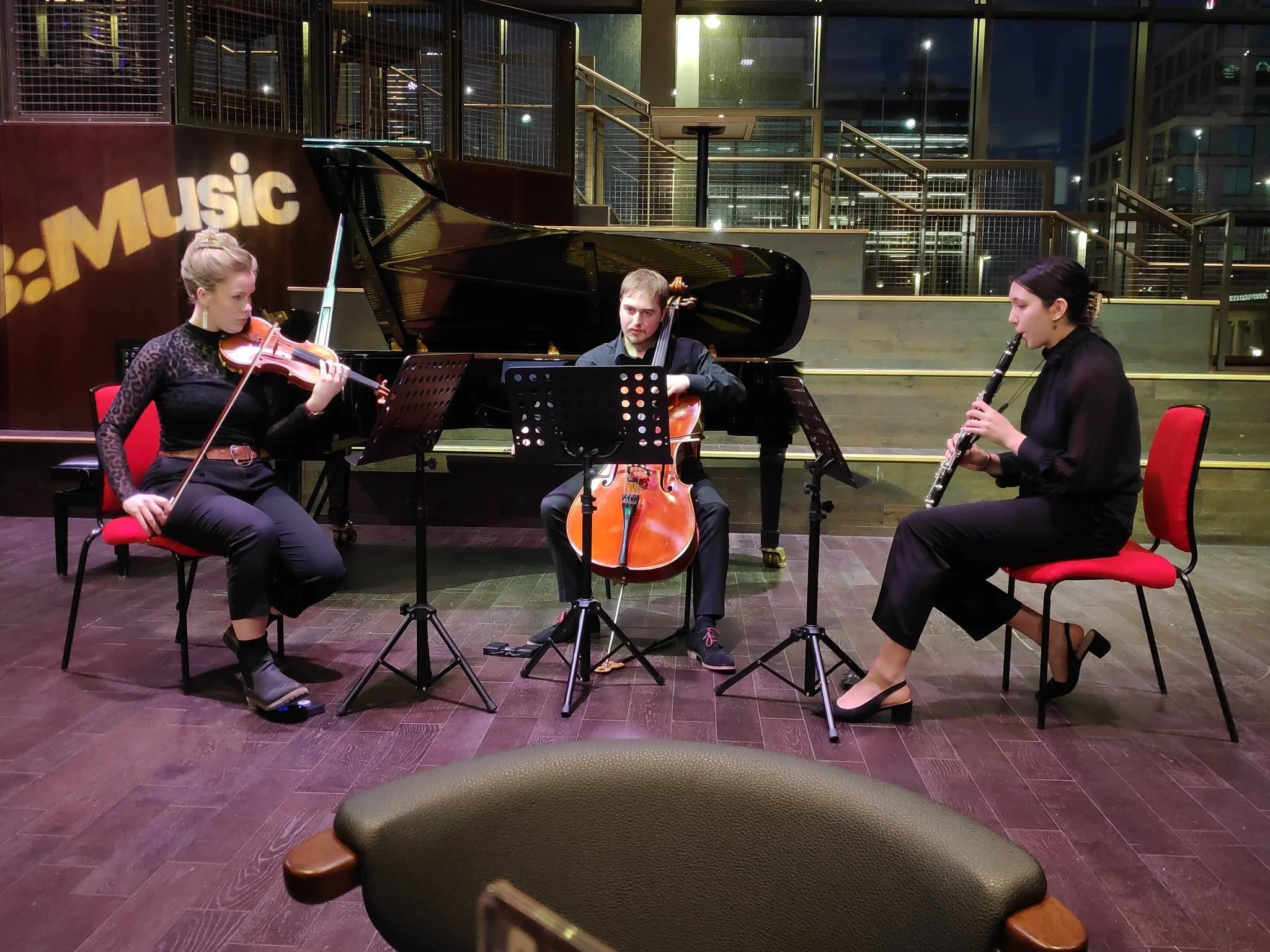 Playing Benjamin Graves Etude at Symphony Hall