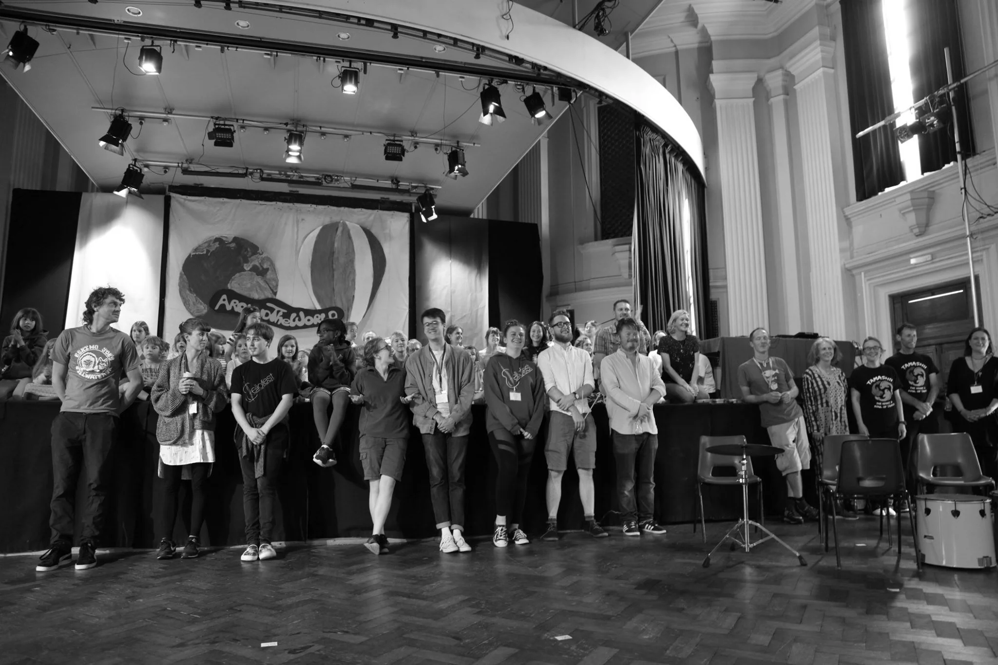 Cellofest staff after the final showcase