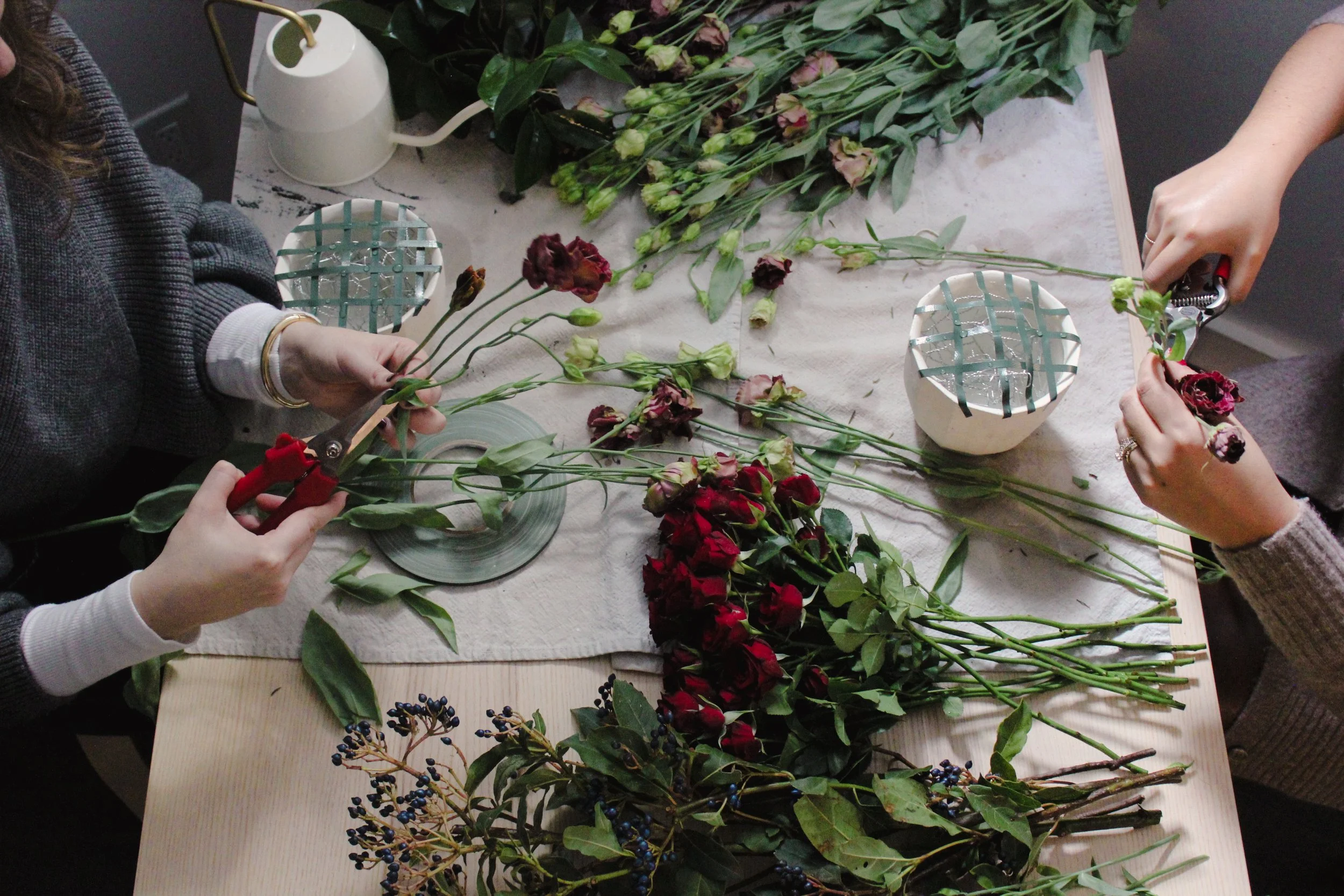 Learning the Art of Floral Arranging With DahliaThalia