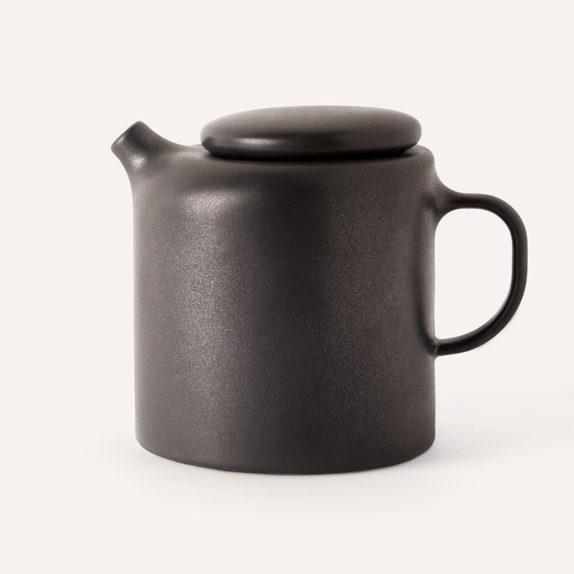 Chirpie the Teapot - Anthrazit - Matt Black