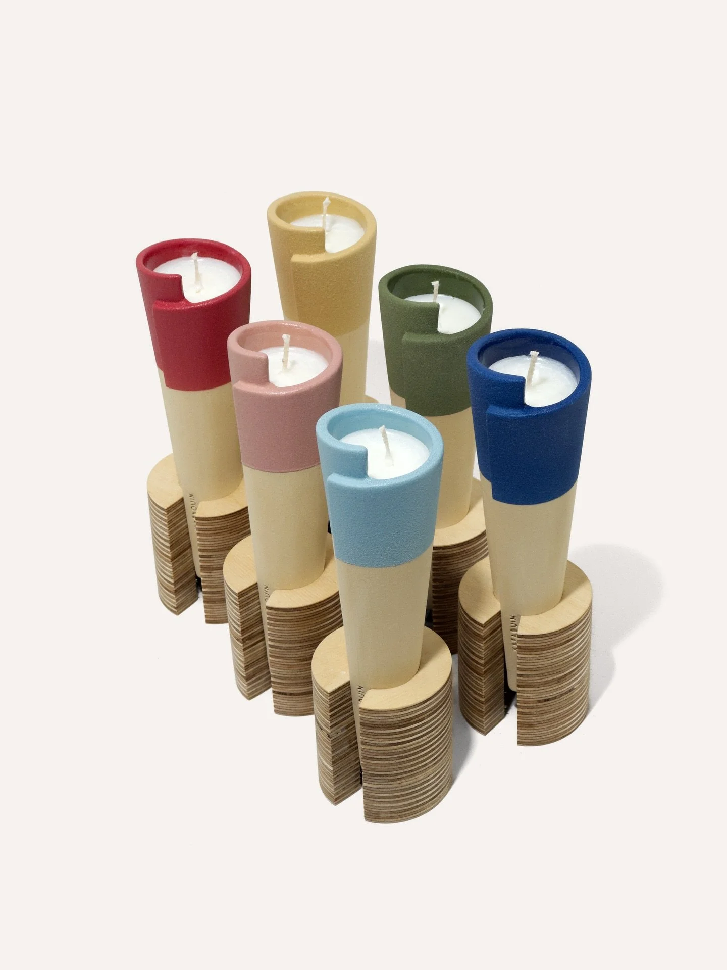 Scroll V 2.0 in new colors for #greekeaster #greekeastercandles